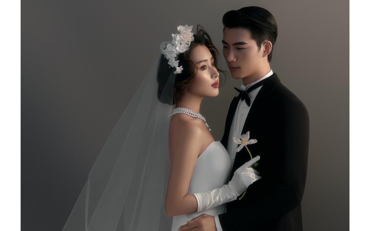 韩式内景婚纱照🤍高光时刻必须仪式感满满