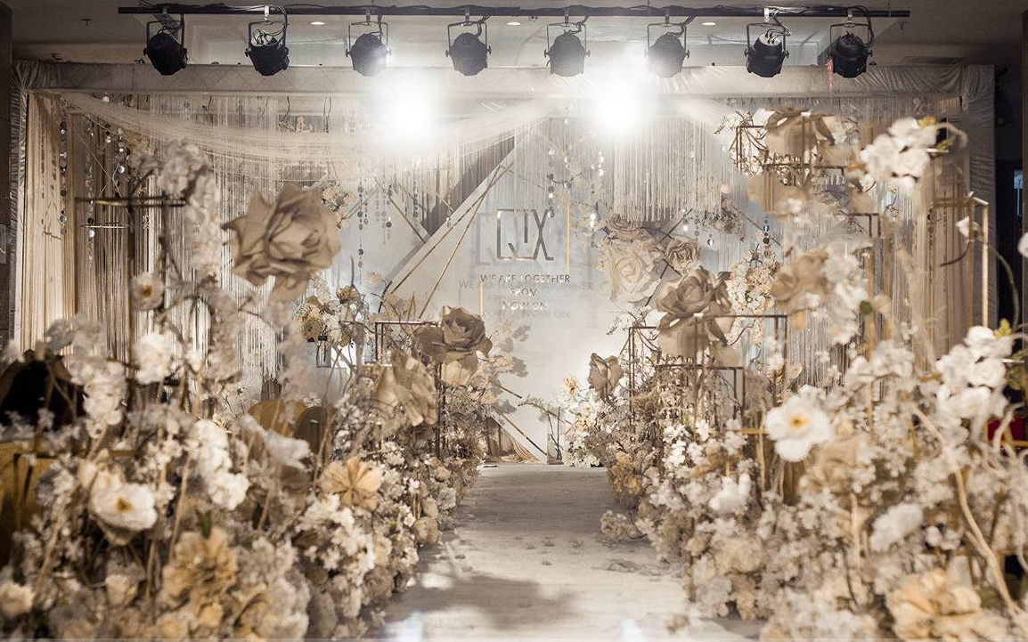 香槟色系婚礼——轻奢/简约