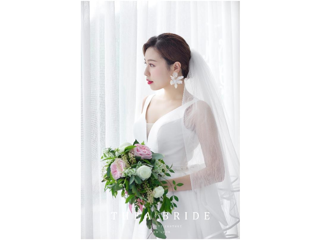 THEABRIDE皇家公主三件套主纱+礼服+中式