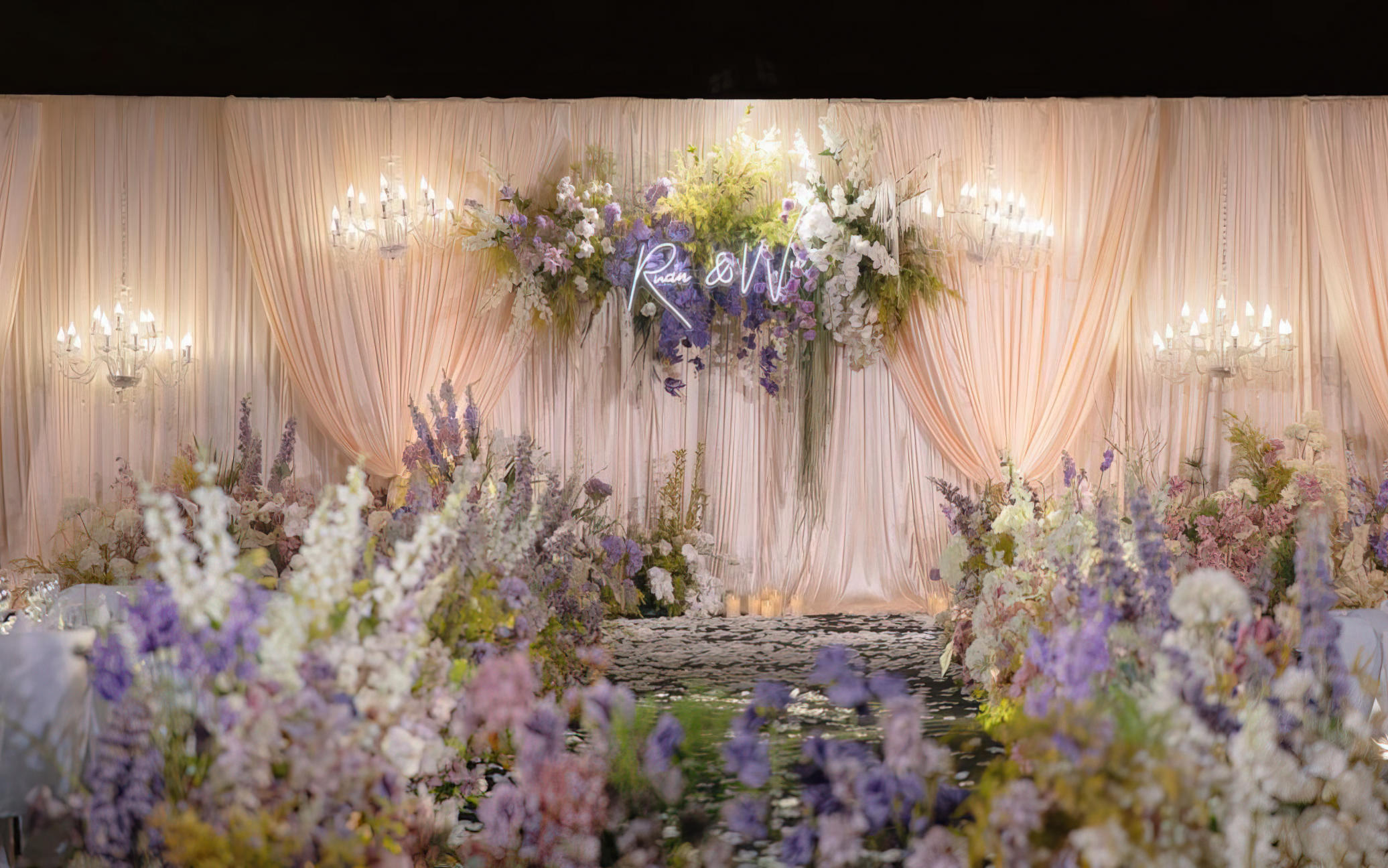 法式浪漫风｜莫奈花园式的自然花艺氛围