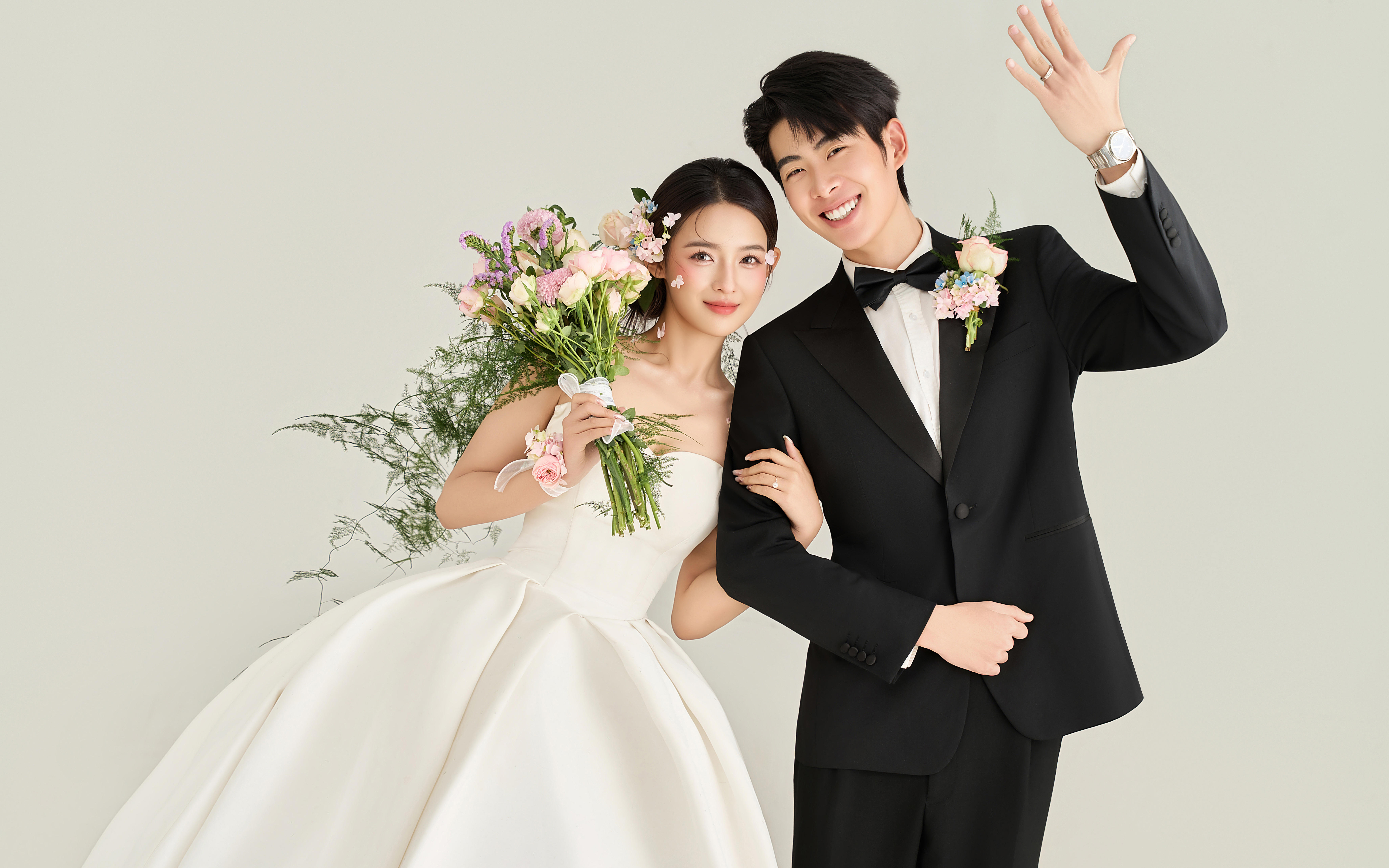 原片直出的婚纱照，我先替新人爱了