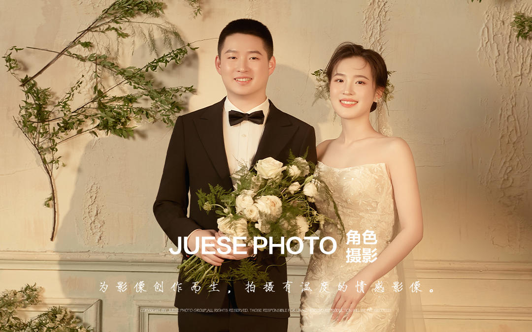 韩式简约婚纱照｜温柔到心尖的仪式感