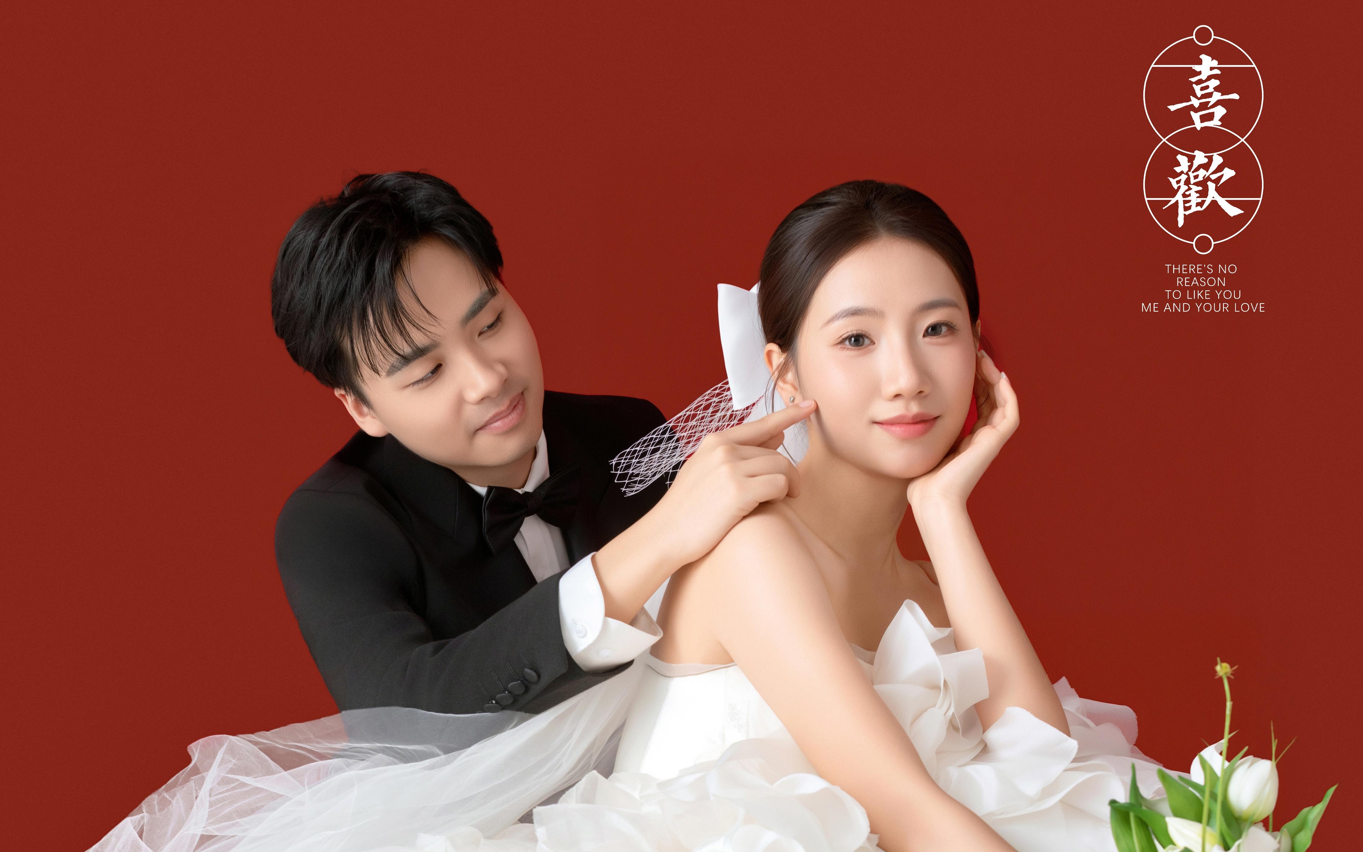 內(nèi)心有多幸福才能拍出這么甜的婚紗照啊??