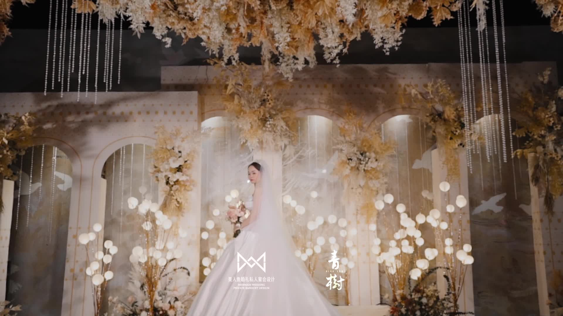 香槟色婚礼|高级且温柔的香槟色婚礼