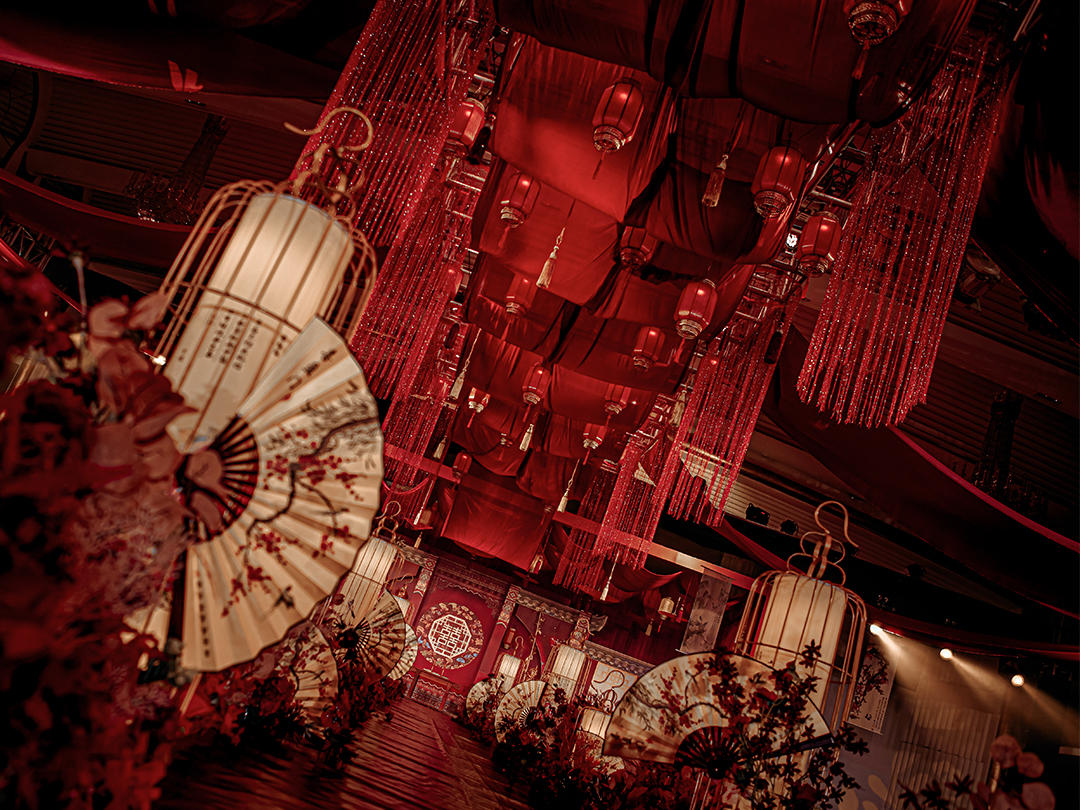 【花海阁】中式婚礼 | 红金搭配
