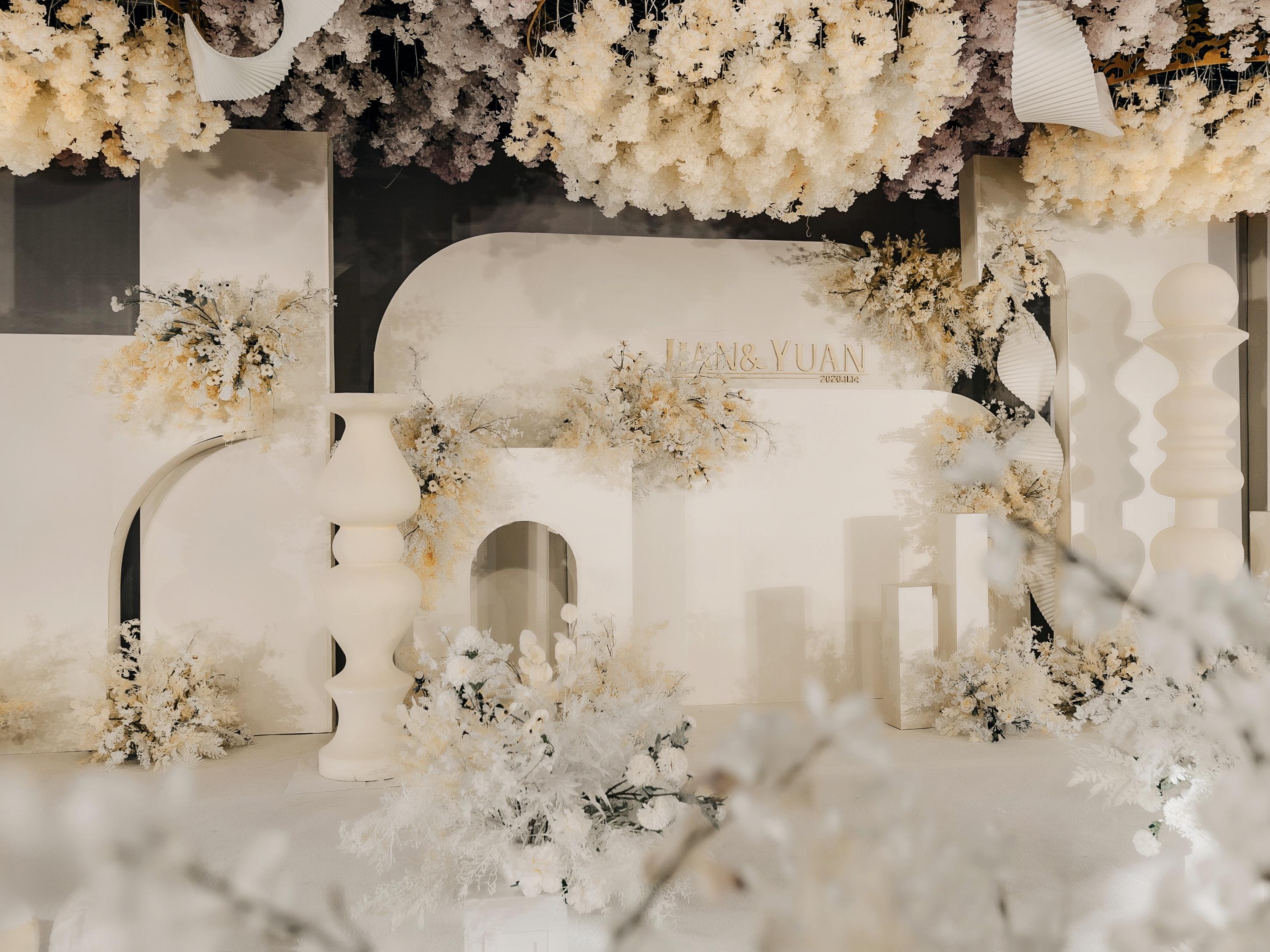 【沐堇】香槟色大气婚礼 私人定制 不满意重新设计