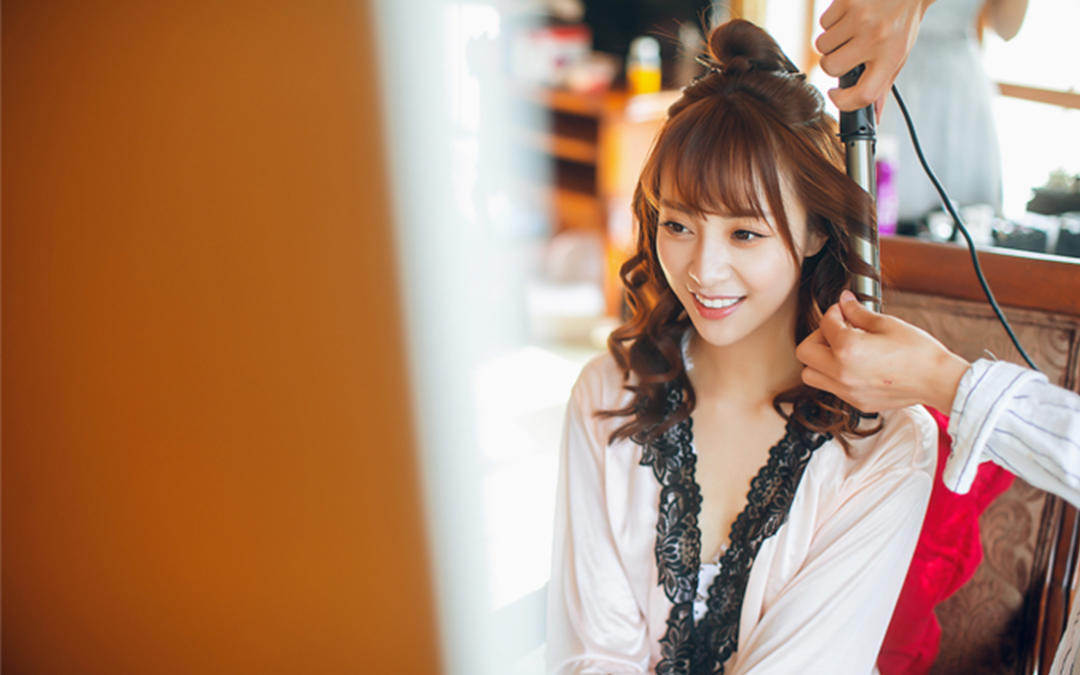 【慕纱造型】总监全天跟妆4造型+妈妈妆+男方化妆