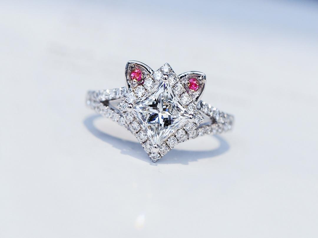 Eros钻戒|原创设计|喵喵款钻戒戒托