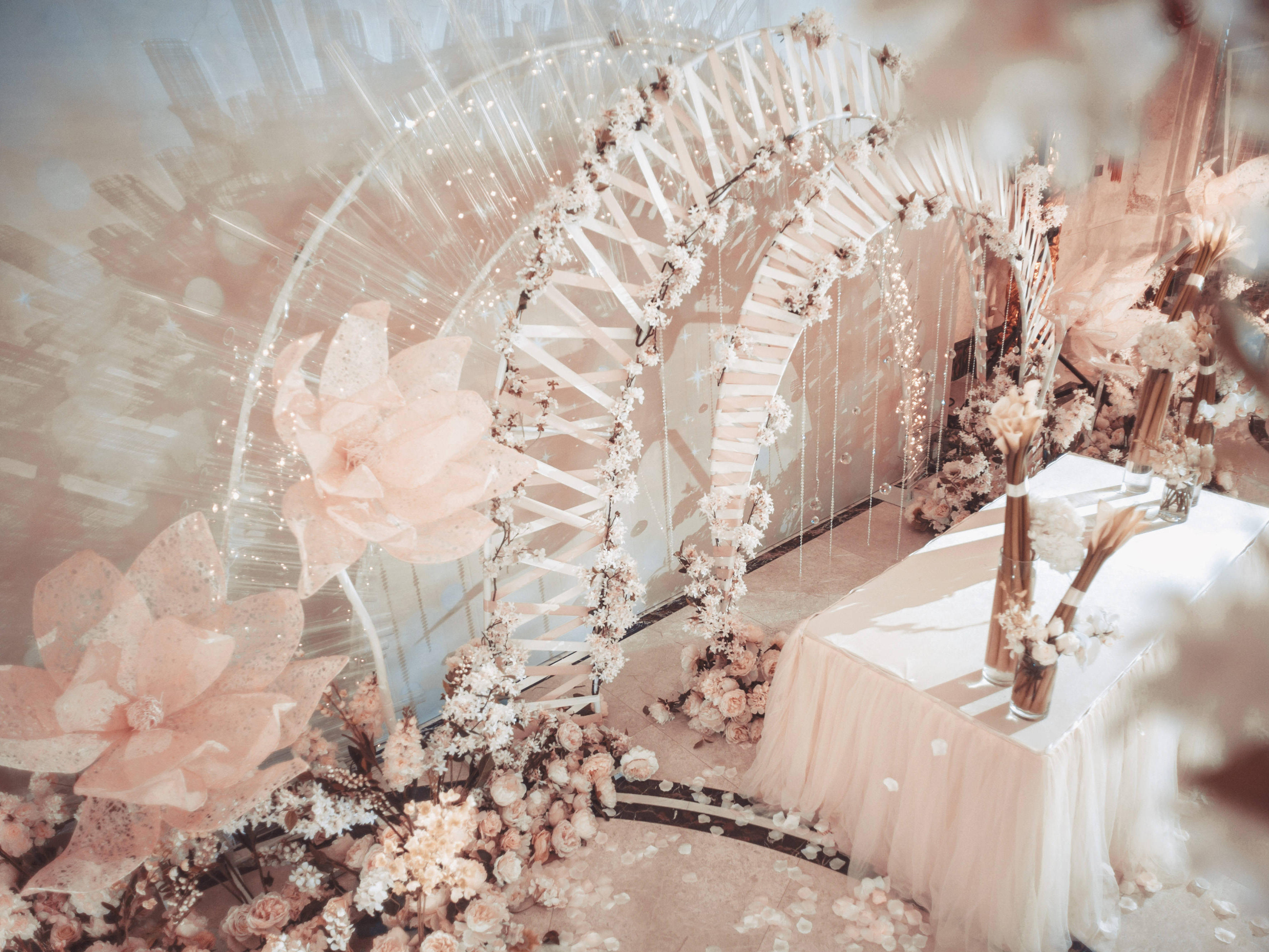 《Brave》香槟色系梦幻西式主题婚礼