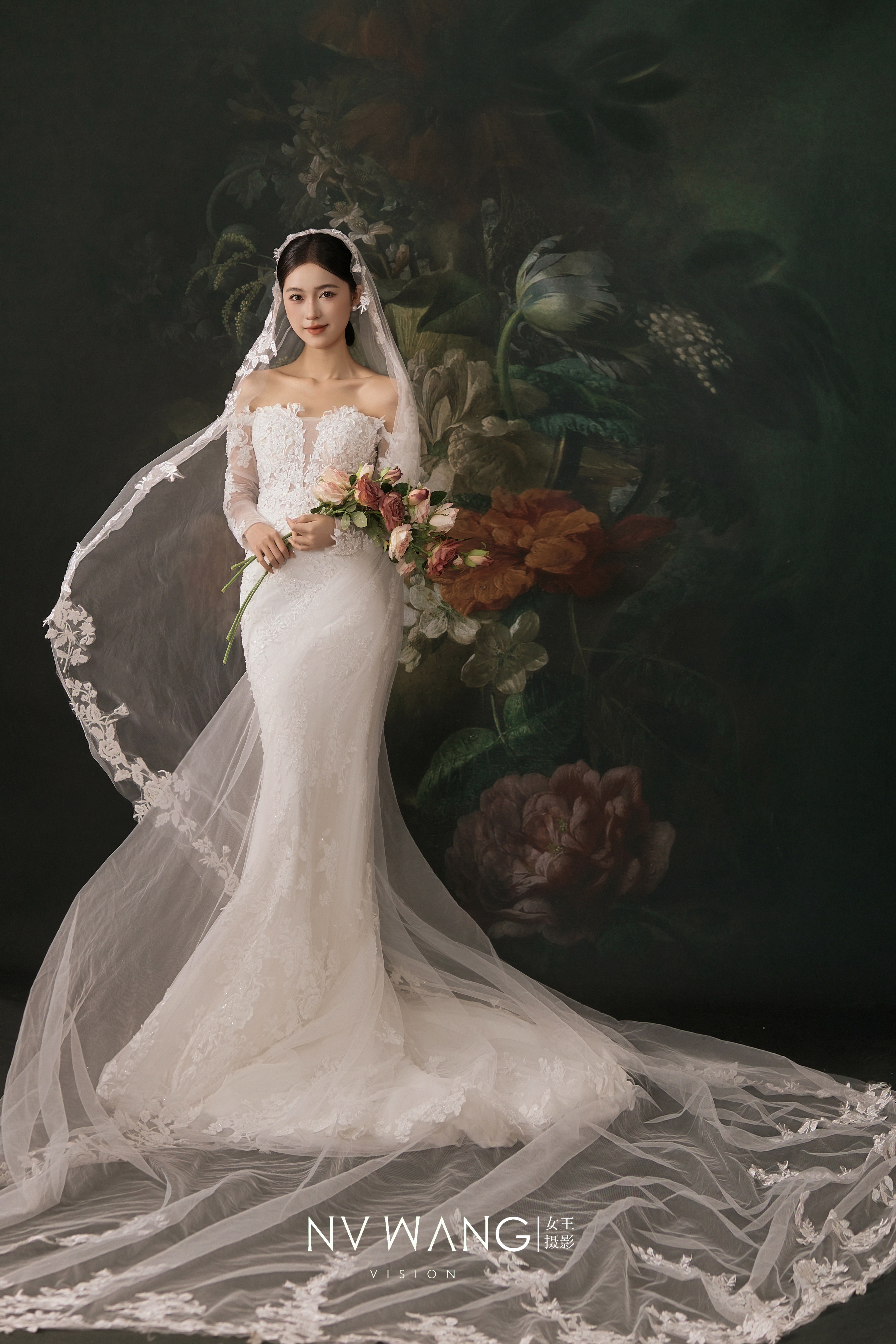 左海摯愛一生八件套婚紗