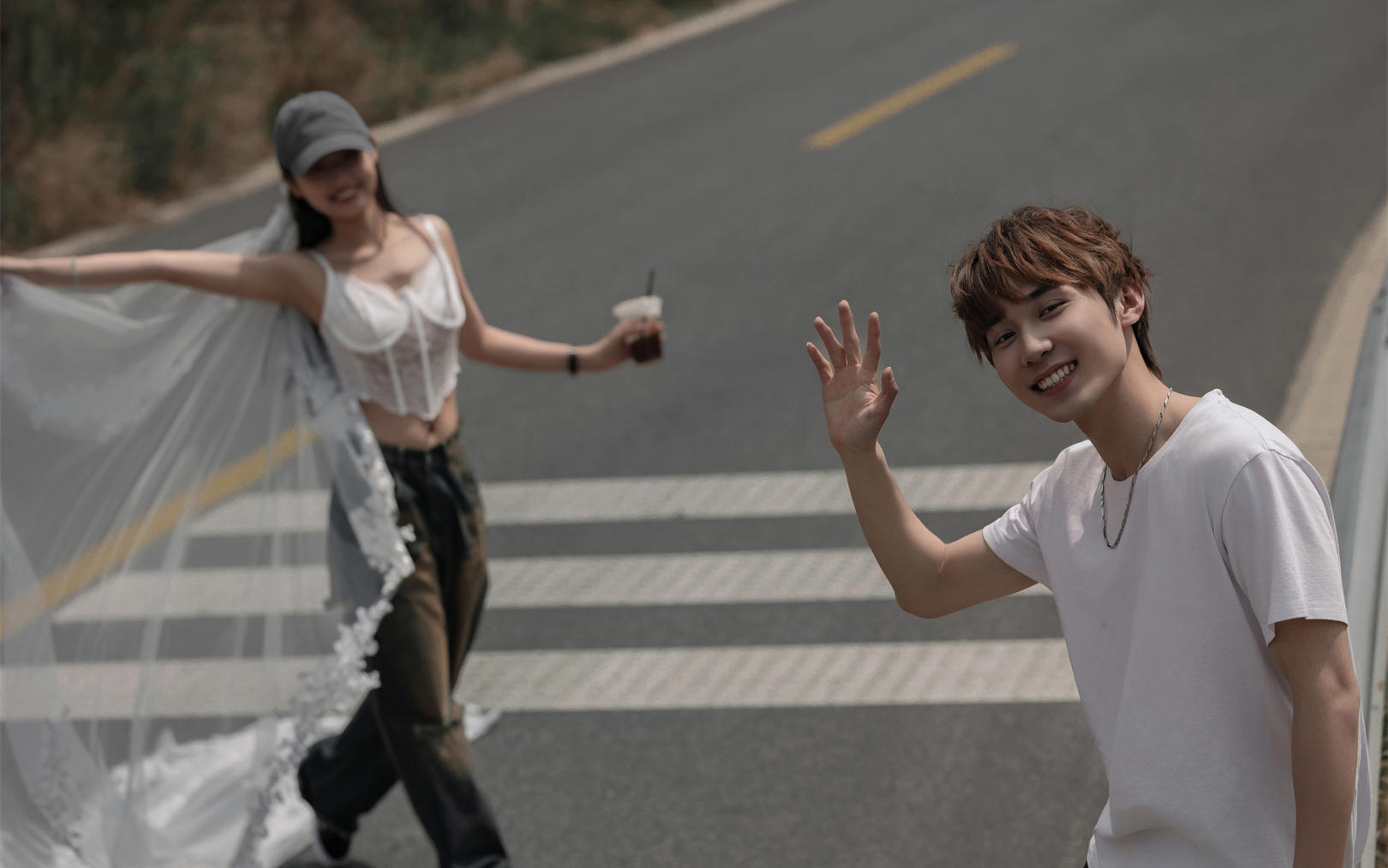 花瓣摄影•公路婚纱照