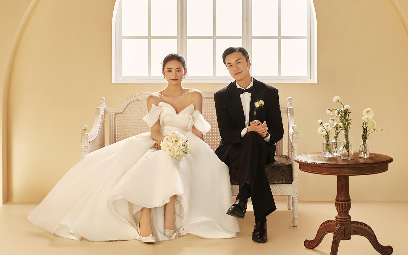 令人陶醉的经典美学｜侘寂风光影婚纱照