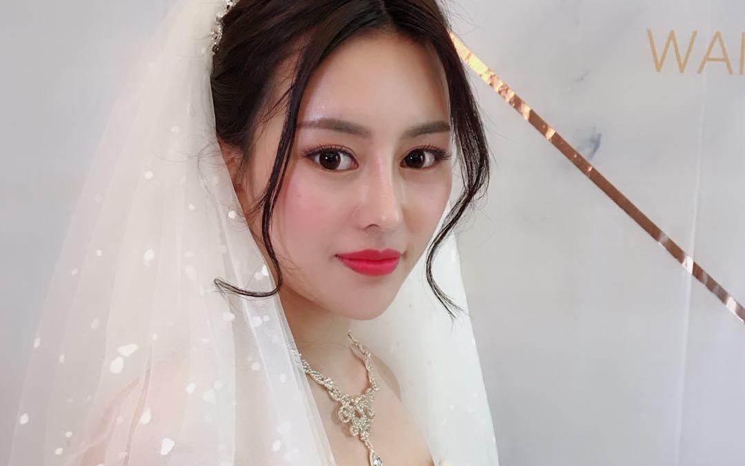 婚礼迎宾服伴娘服黛陌跟妆团队当日返图