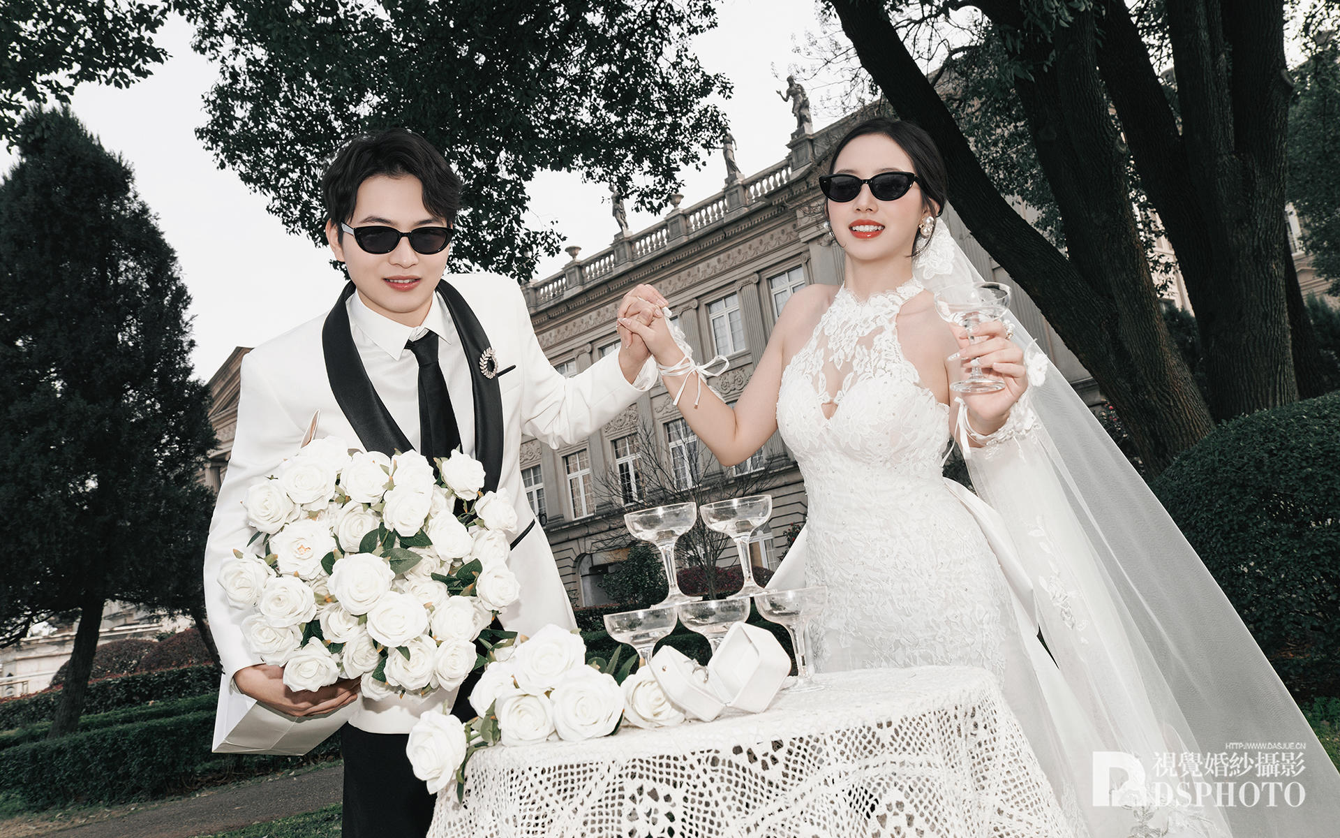 ??電影感法式莊園婚紗照｜甜酷風(fēng)也太出片了8