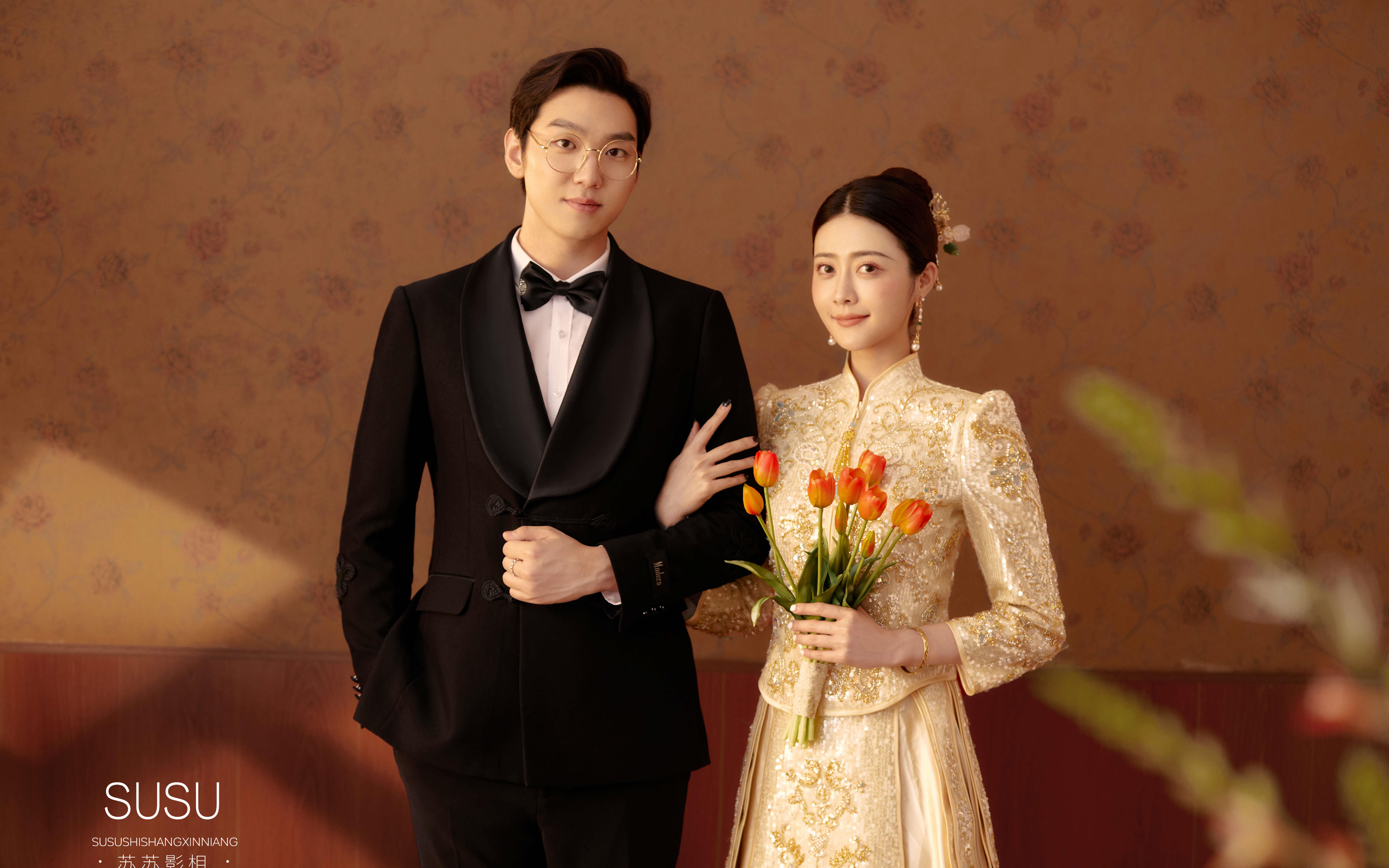 父母安利的中式婚纱照，拍完就爱上了