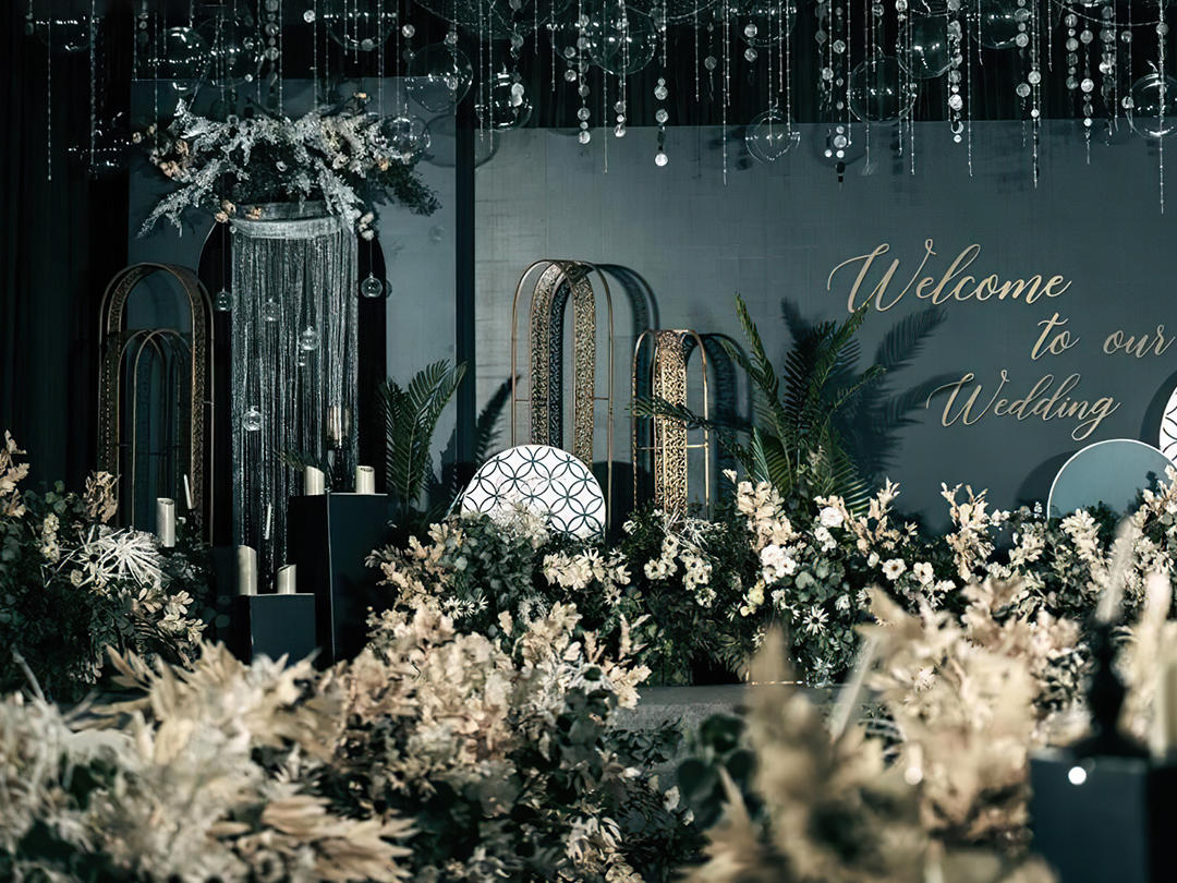 【店长推荐森林主题】白绿色森系婚礼主题