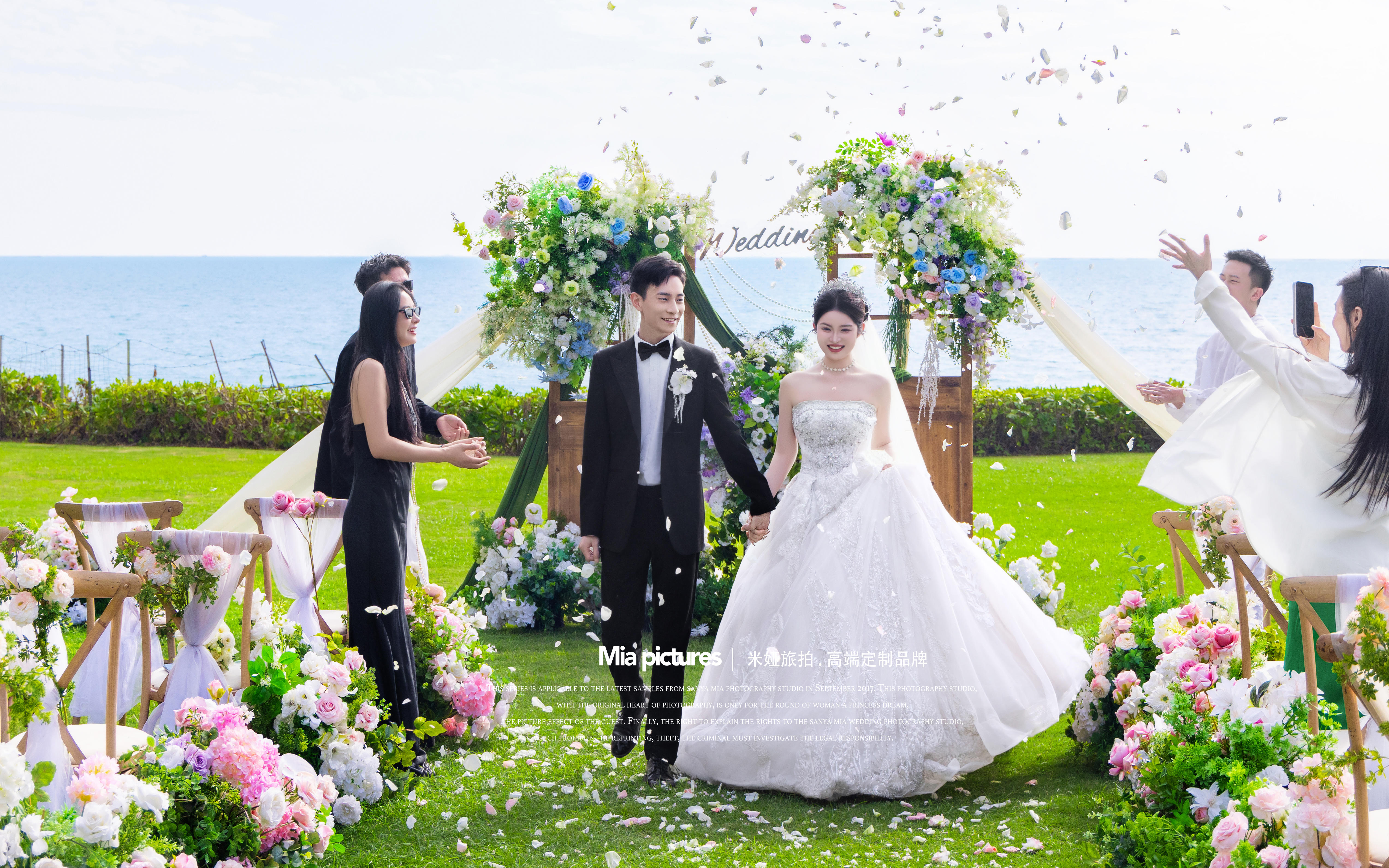 年輕人專屬草坪婚禮儀式感，氧氣感拉滿??