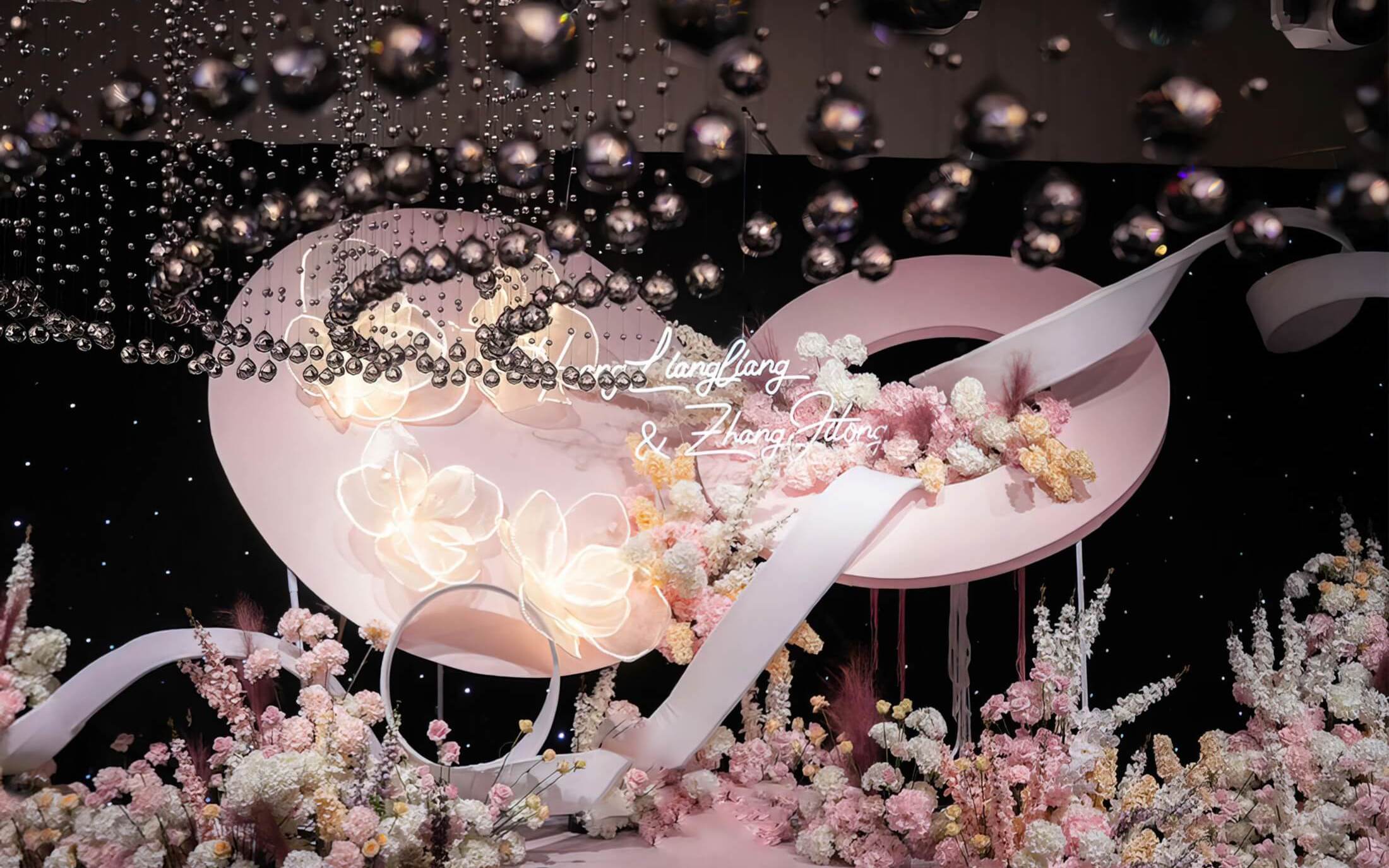 【囍记】粉色简约高级感西式婚礼