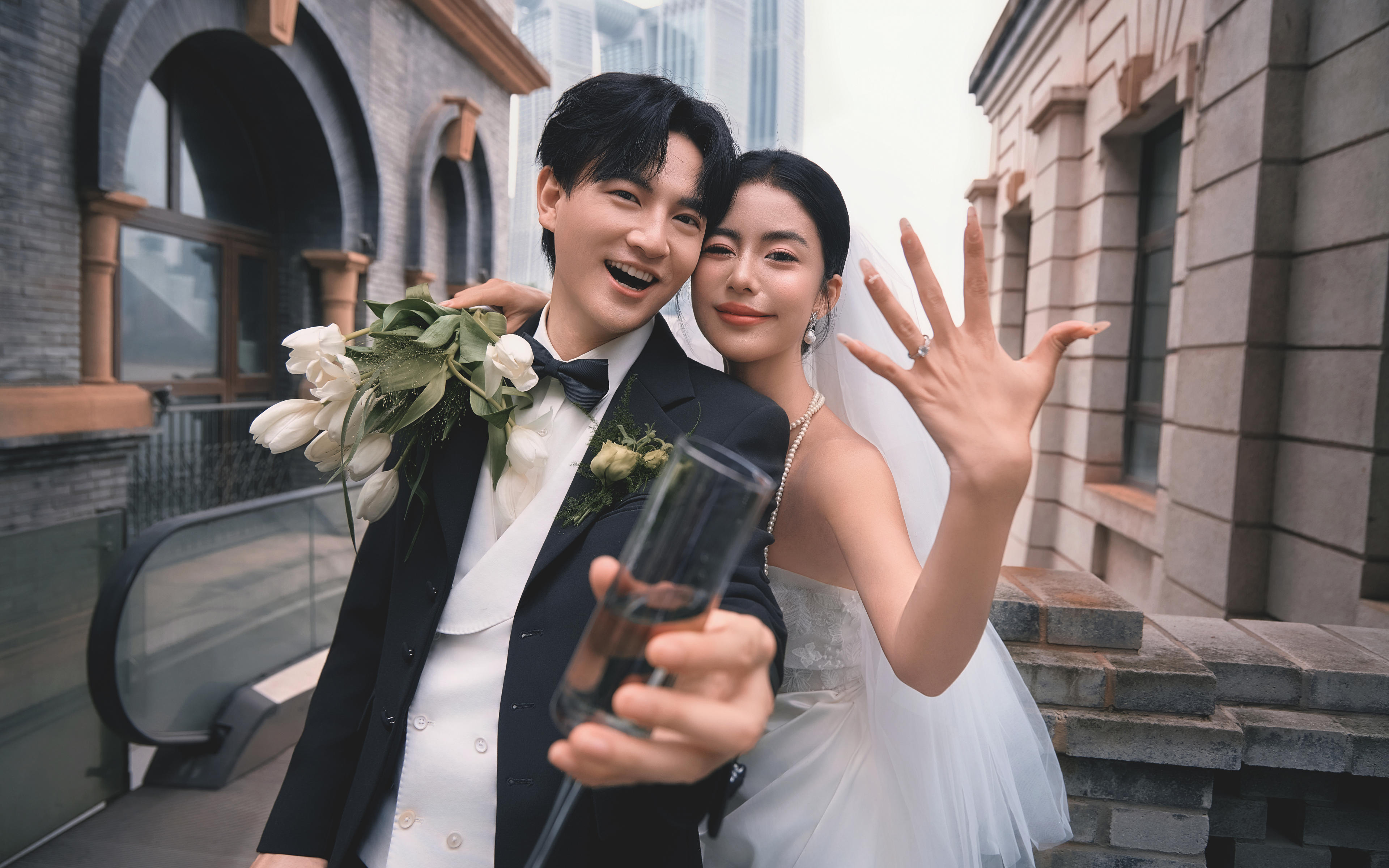 梵夢(mèng)?原創(chuàng) |讓婚紗照自由一點(diǎn)??好喜歡這種抓拍