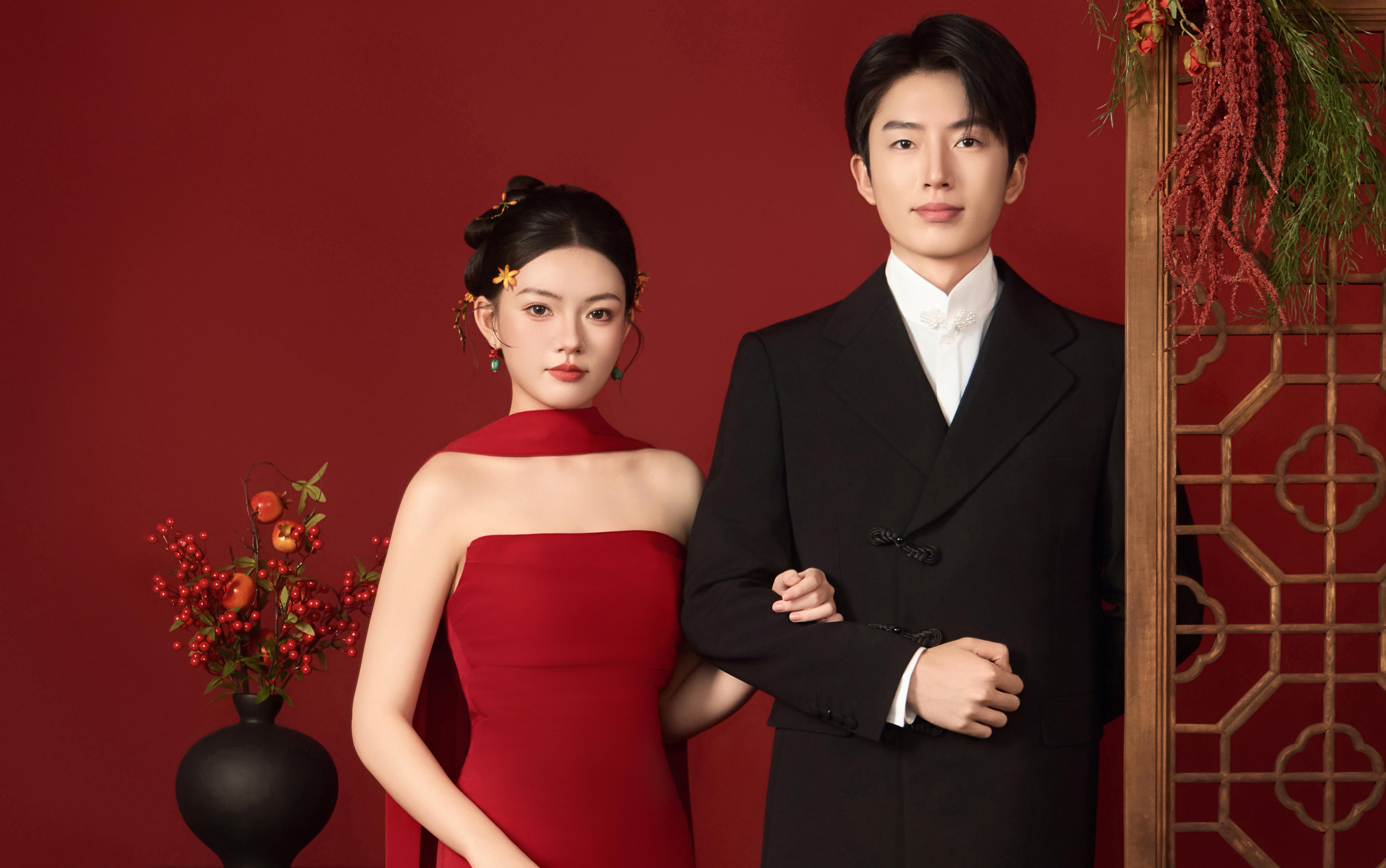 气血很足的美‼️新中式婚纱照🎎备婚必看