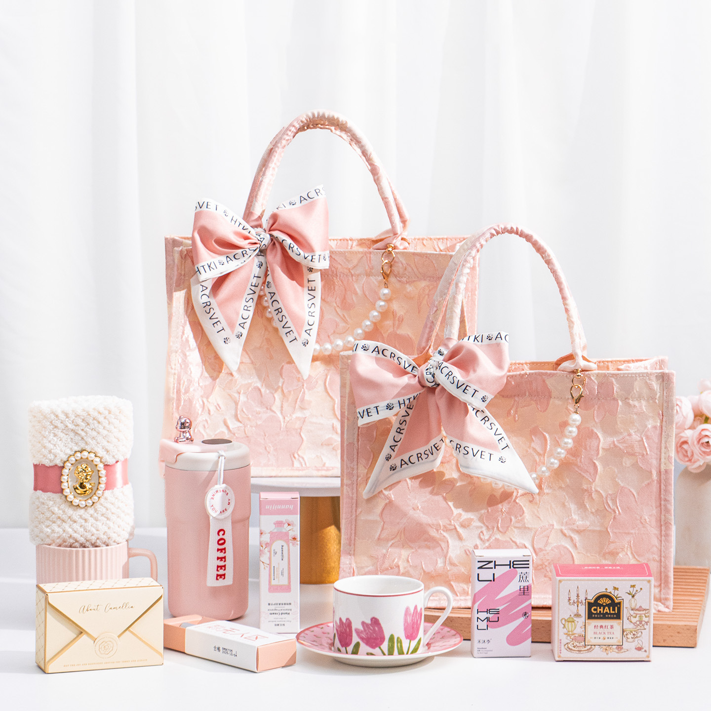 刺繡手提包伴娘結(jié)婚實(shí)用禮盒伴手禮