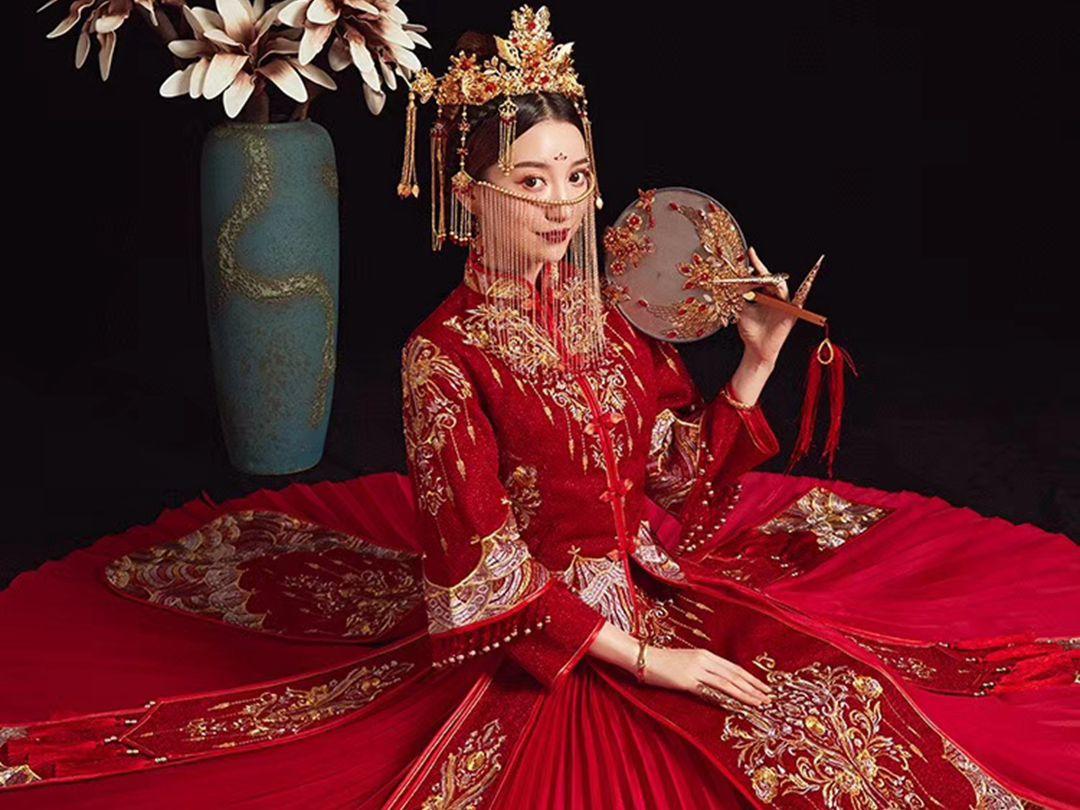 女神必选[首席档]全日跟妆4套造型韩式风尚新娘妆