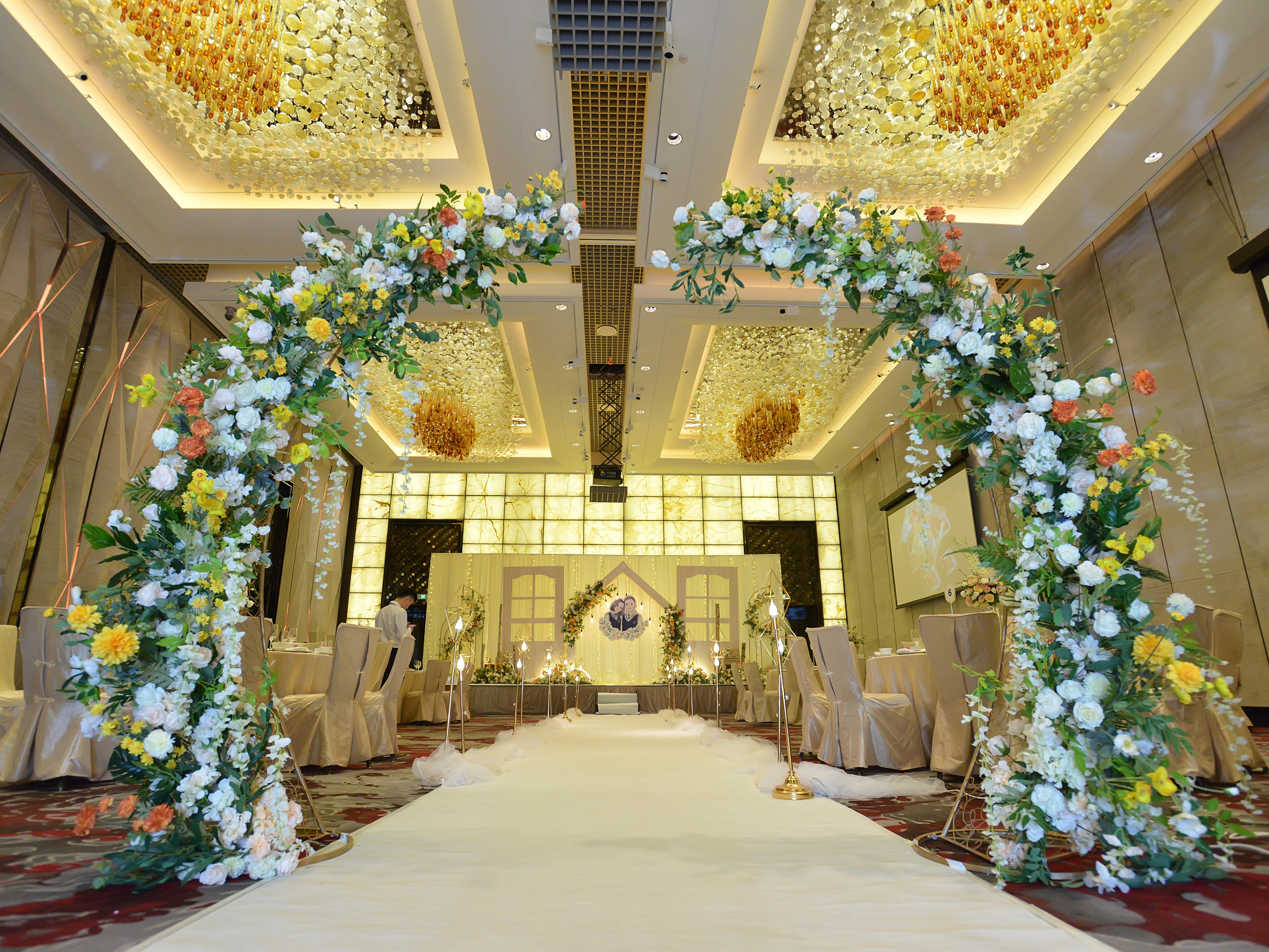 【柏菲婚典】校园清新风布置