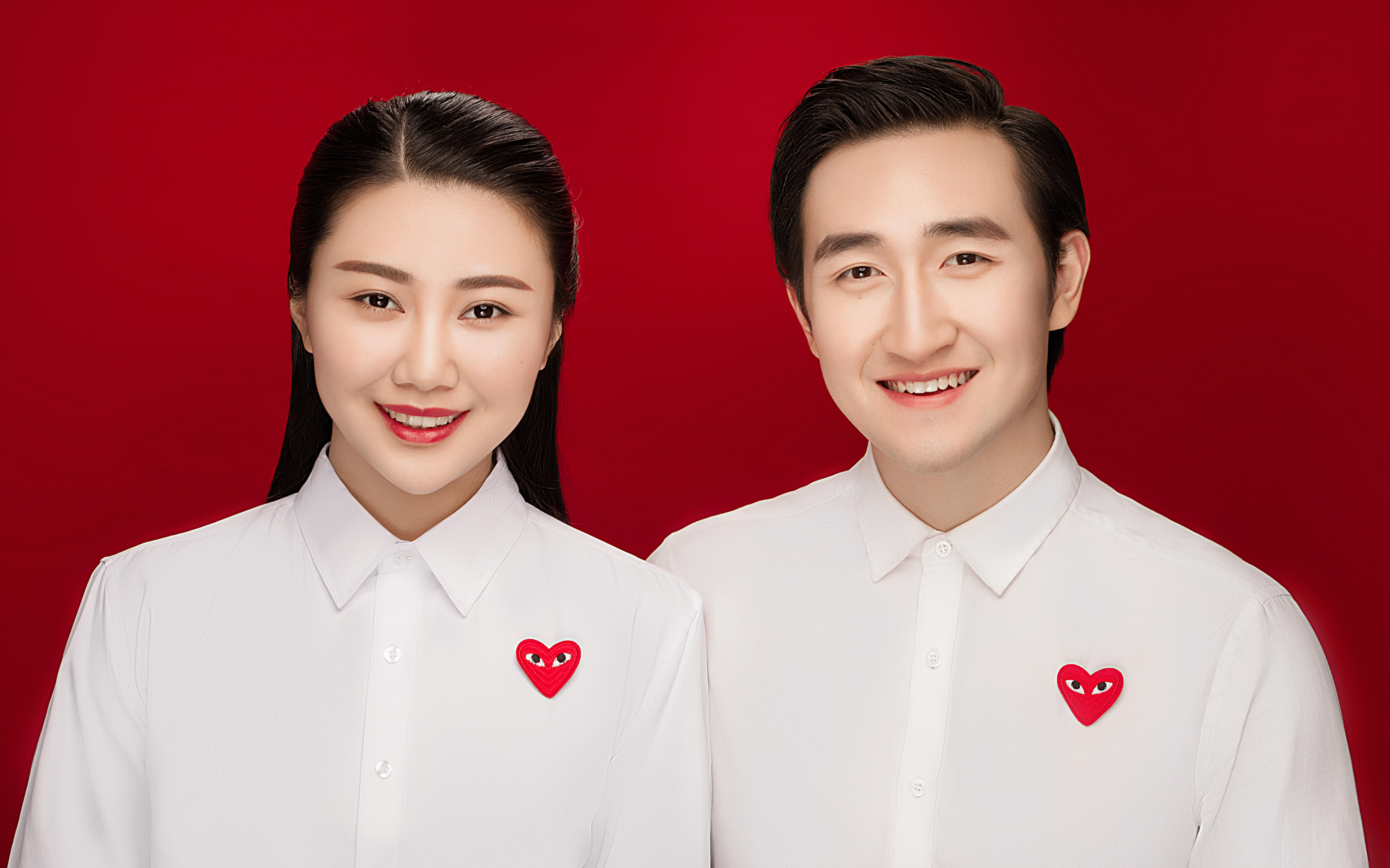 唯美证件结婚登记照通用版