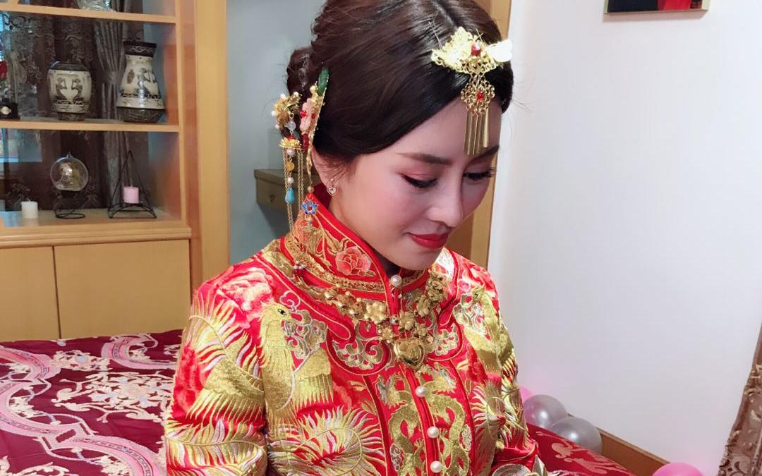 2019中式秀禾龙凤褂出门装