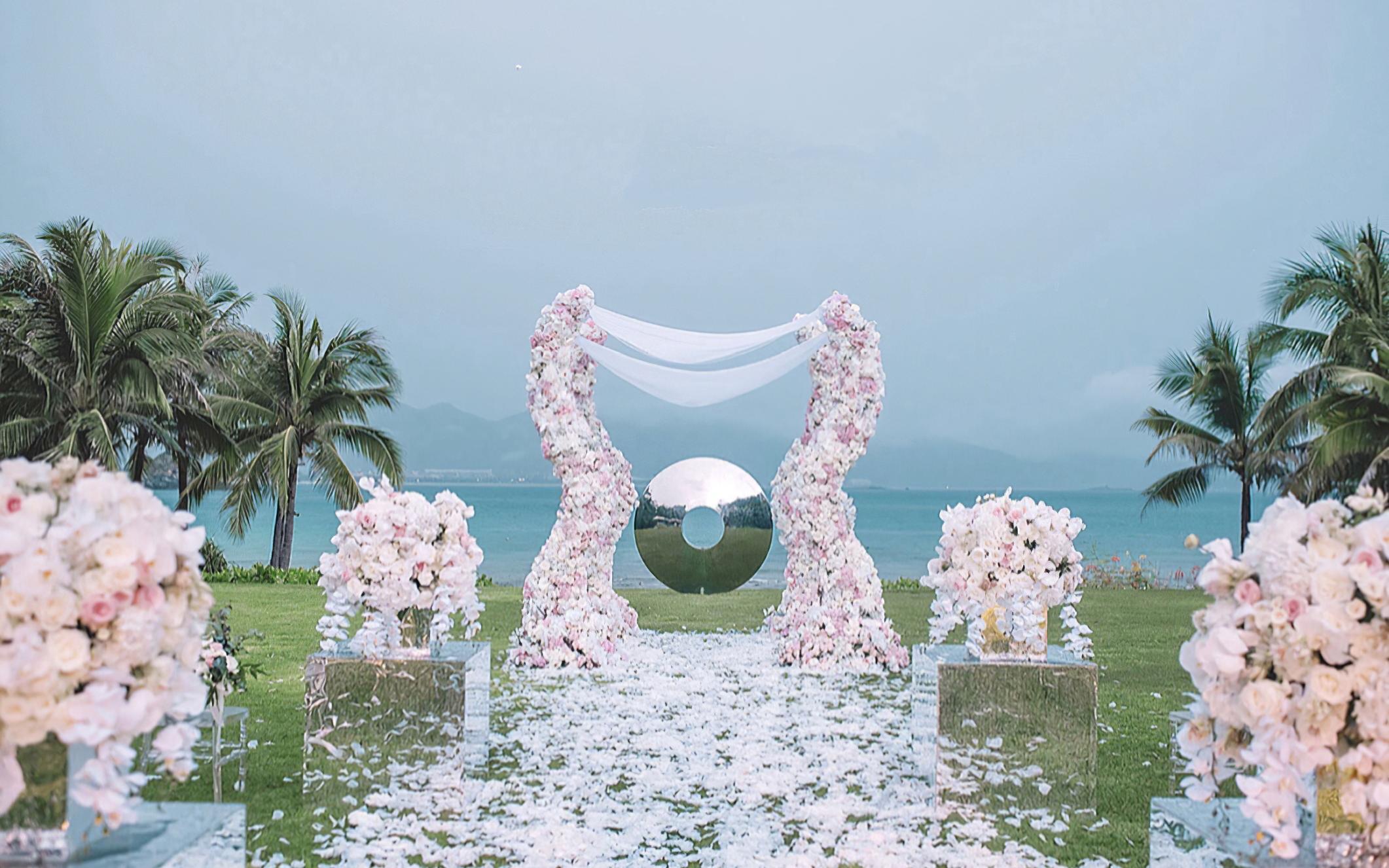 【缘分诞生】三亚主题婚礼/草坪婚礼/海边婚礼