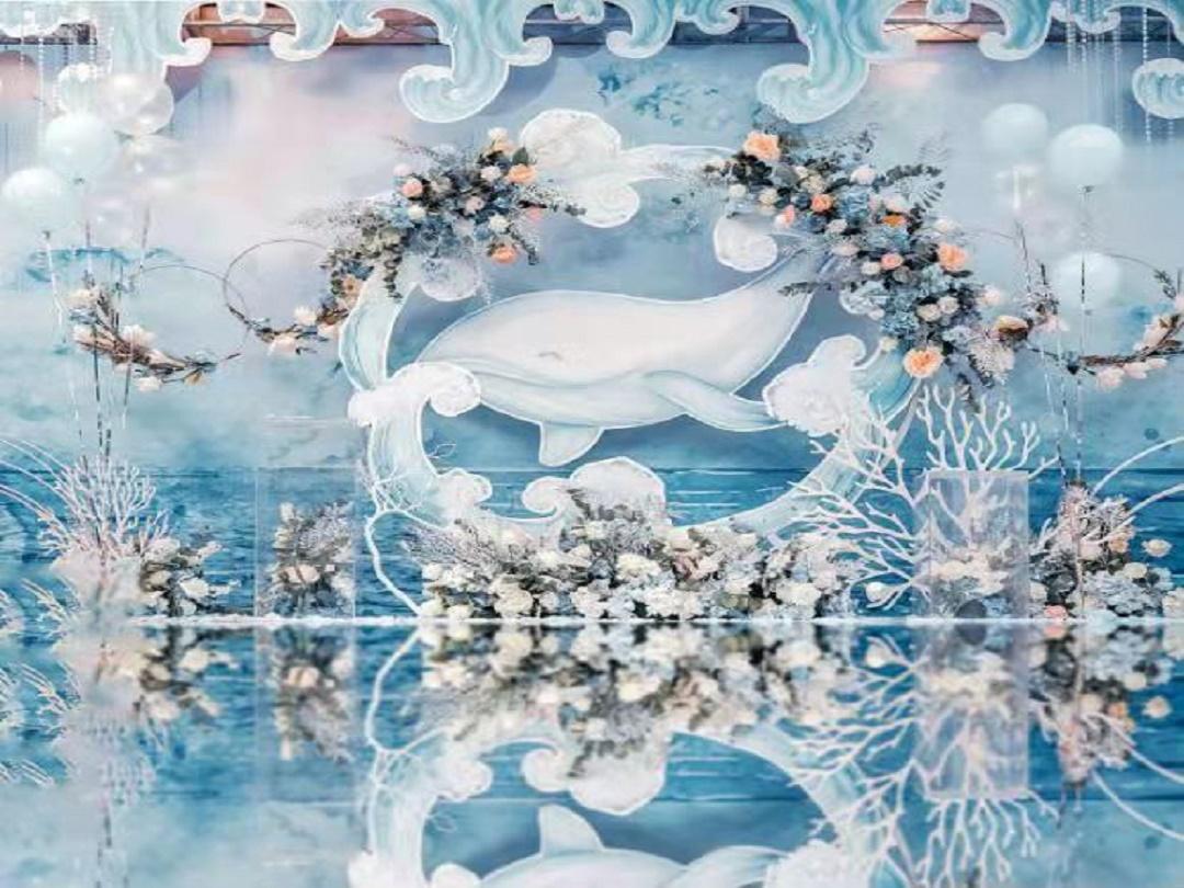 【美好婚庆】蓝白气球+超性价比