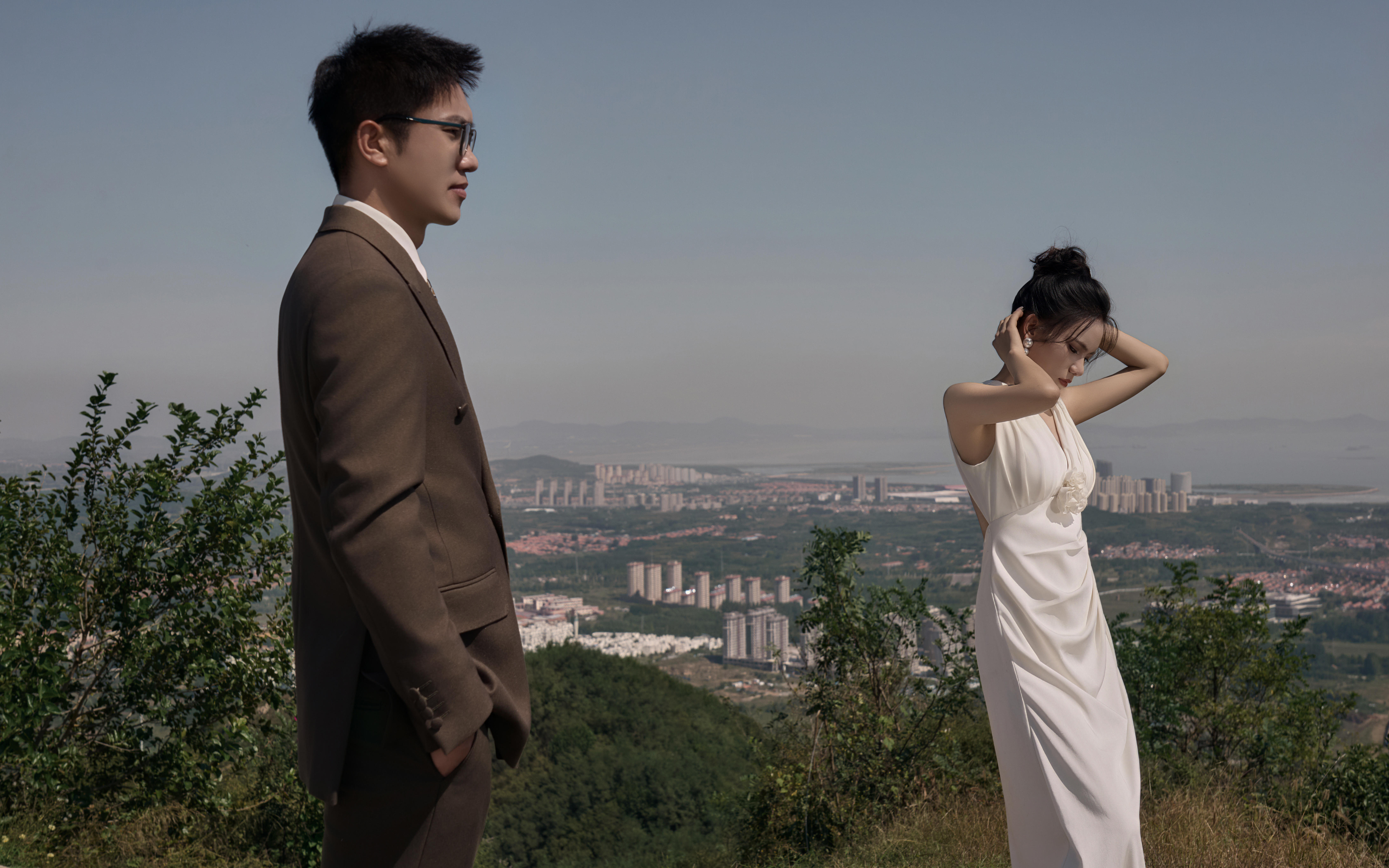 白小妹夫婦/即墨山頂