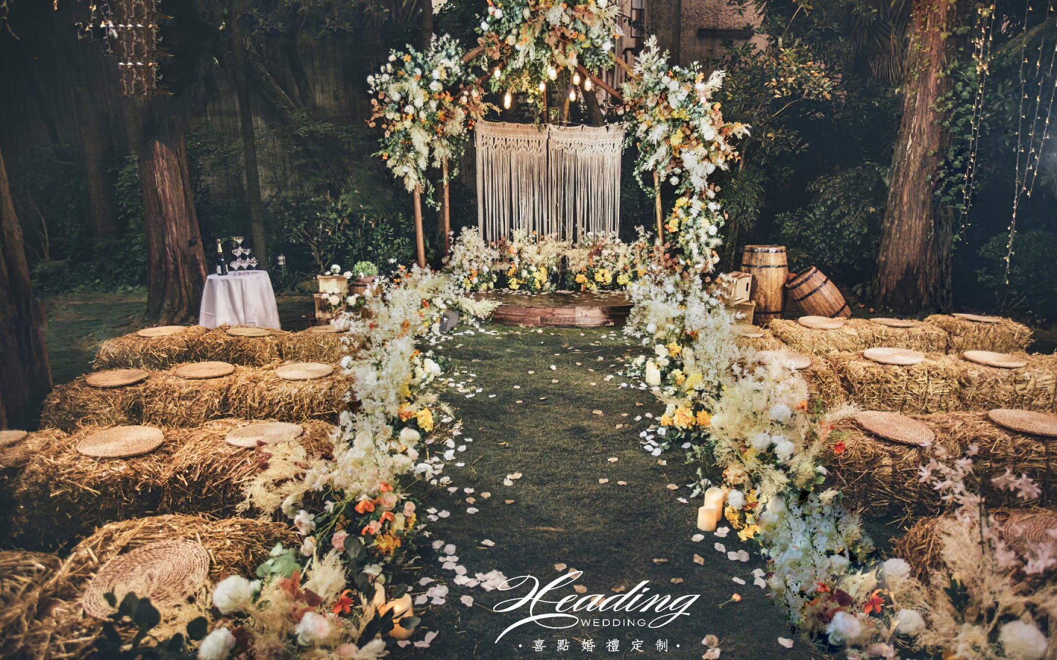 【人气推荐】五大金刚＋专业婚礼服务团队15人