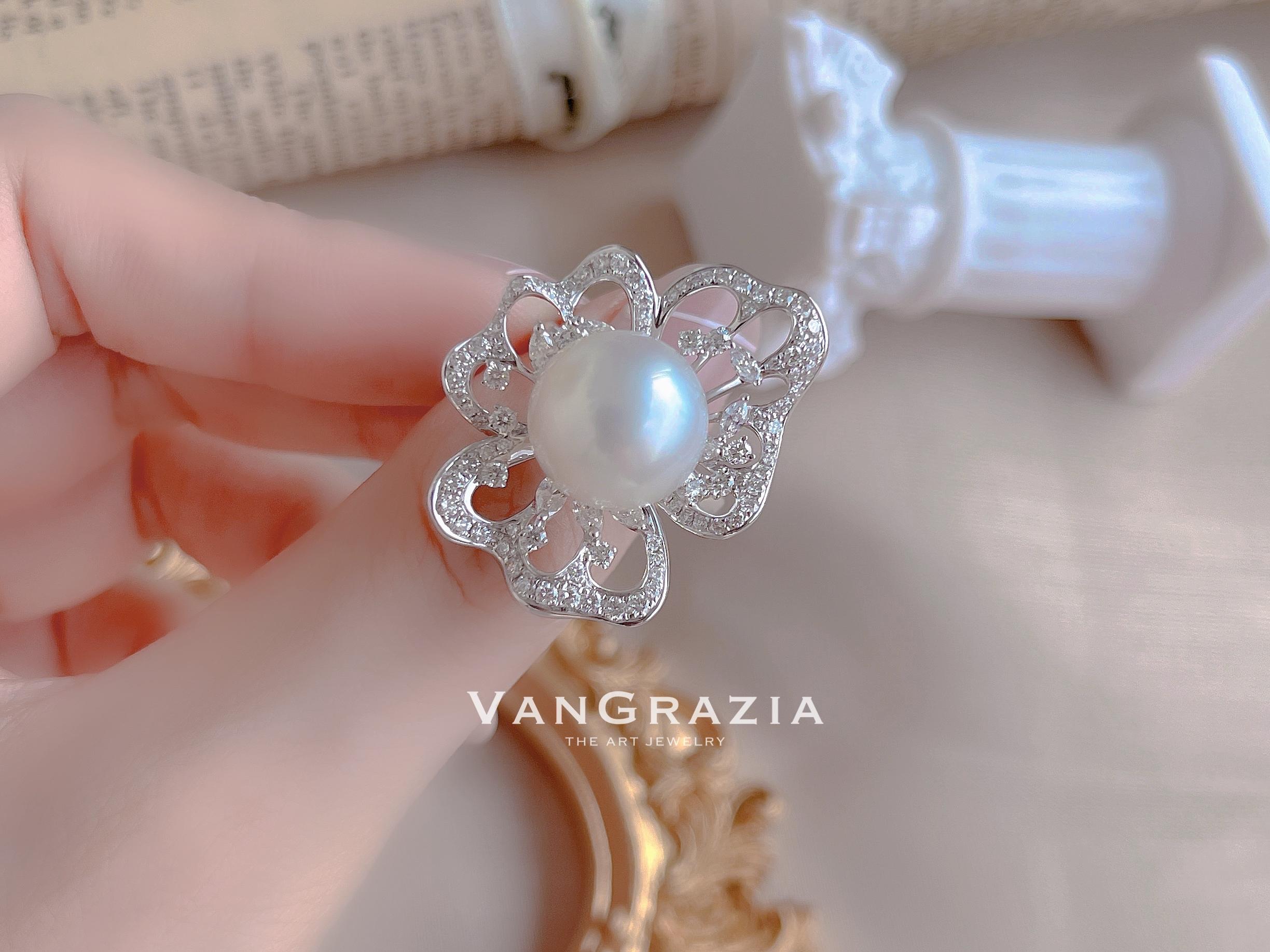 /VanGrazia/澳洲白珠戒指吊坠两用款