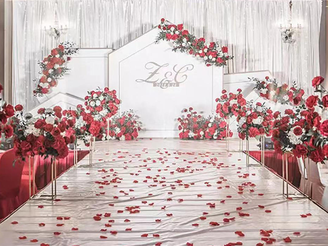 【桃夭】红白小清新简洁大方婚礼--赤霞