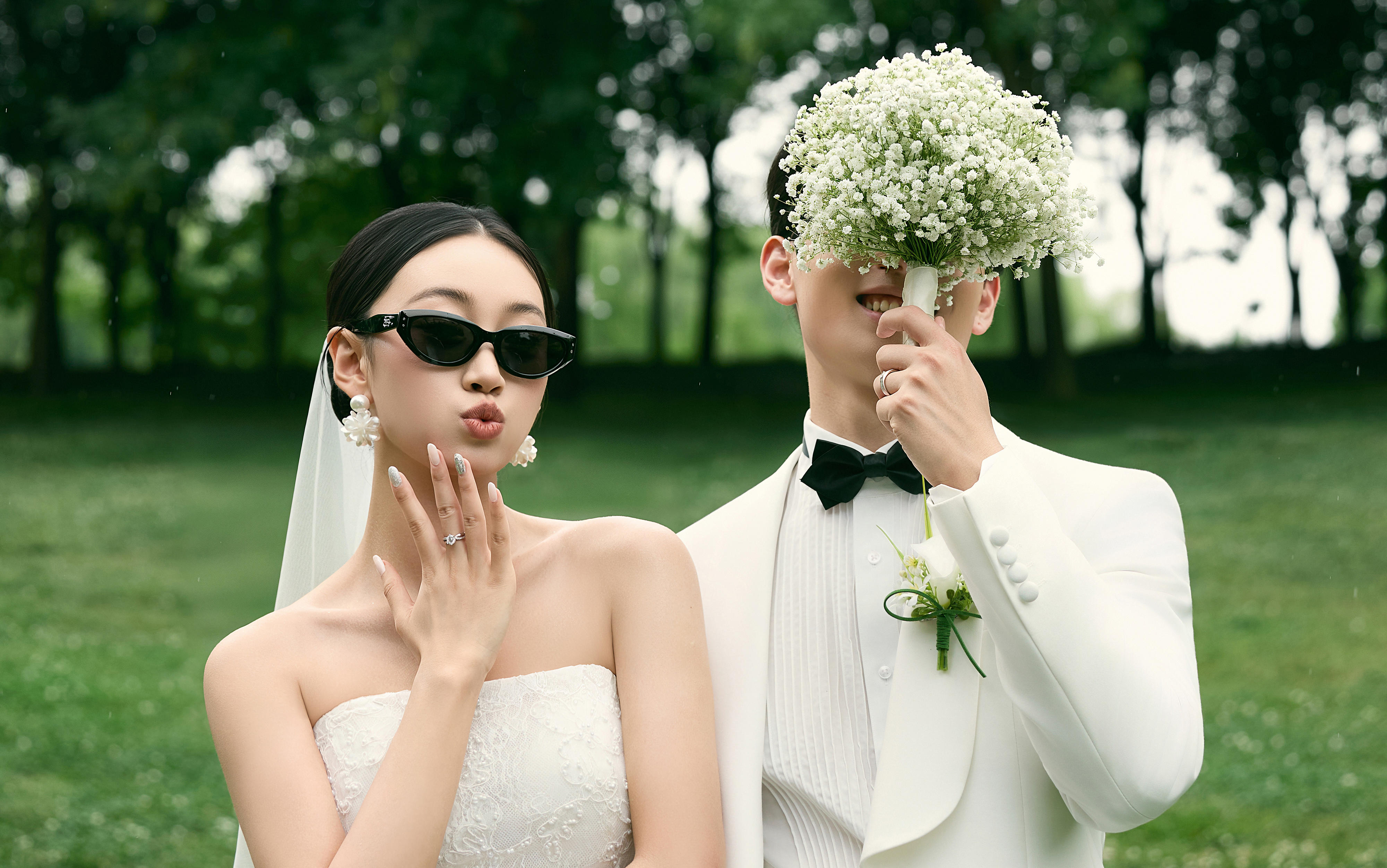 情绪会传染，浪漫也是，婚纱照里的超绝生命力