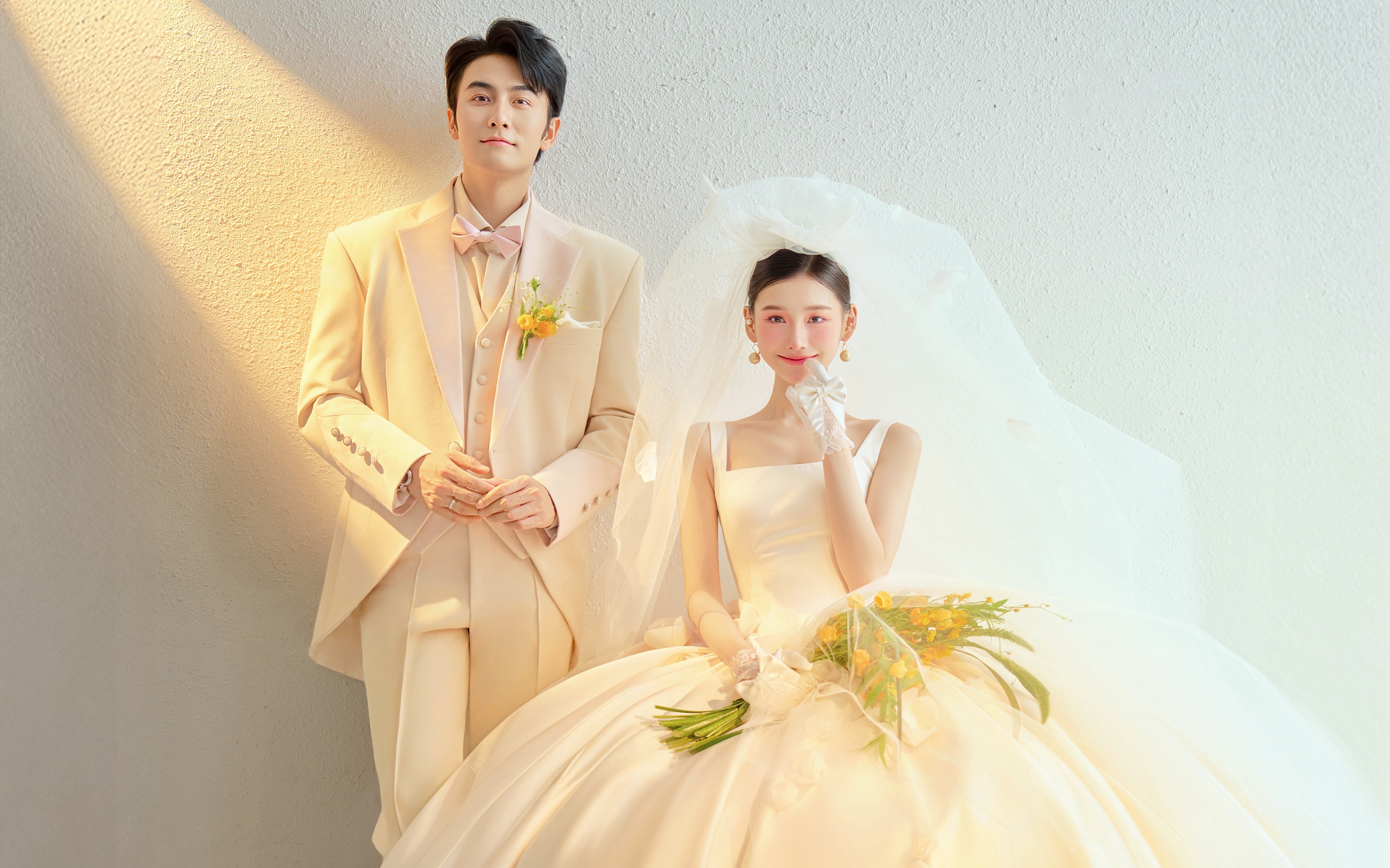 公主请拍❗是一眼沦陷的浪漫光影婚纱照啊~