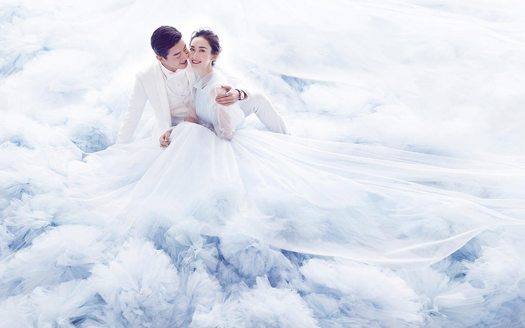 【米爵摄影】婚纱写真 韩式内景  