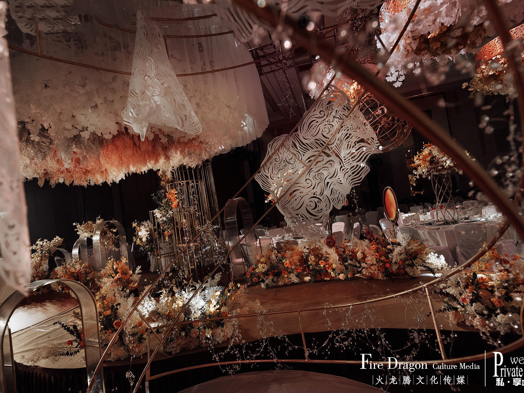 复古创意定制主题婚礼-火龙腾私享定制婚礼