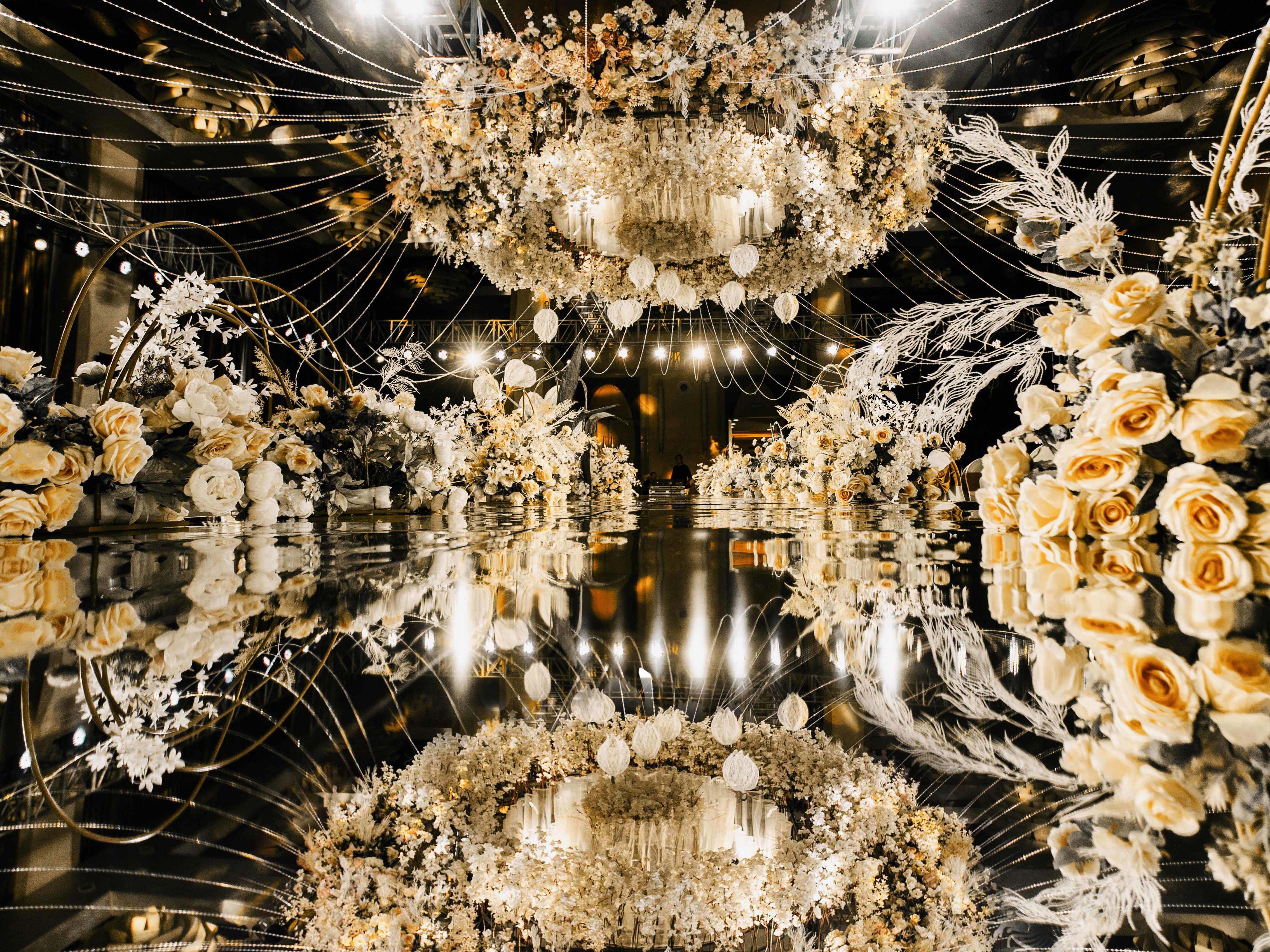 【Design木朵】全套灯光轻奢大气唯美香槟色