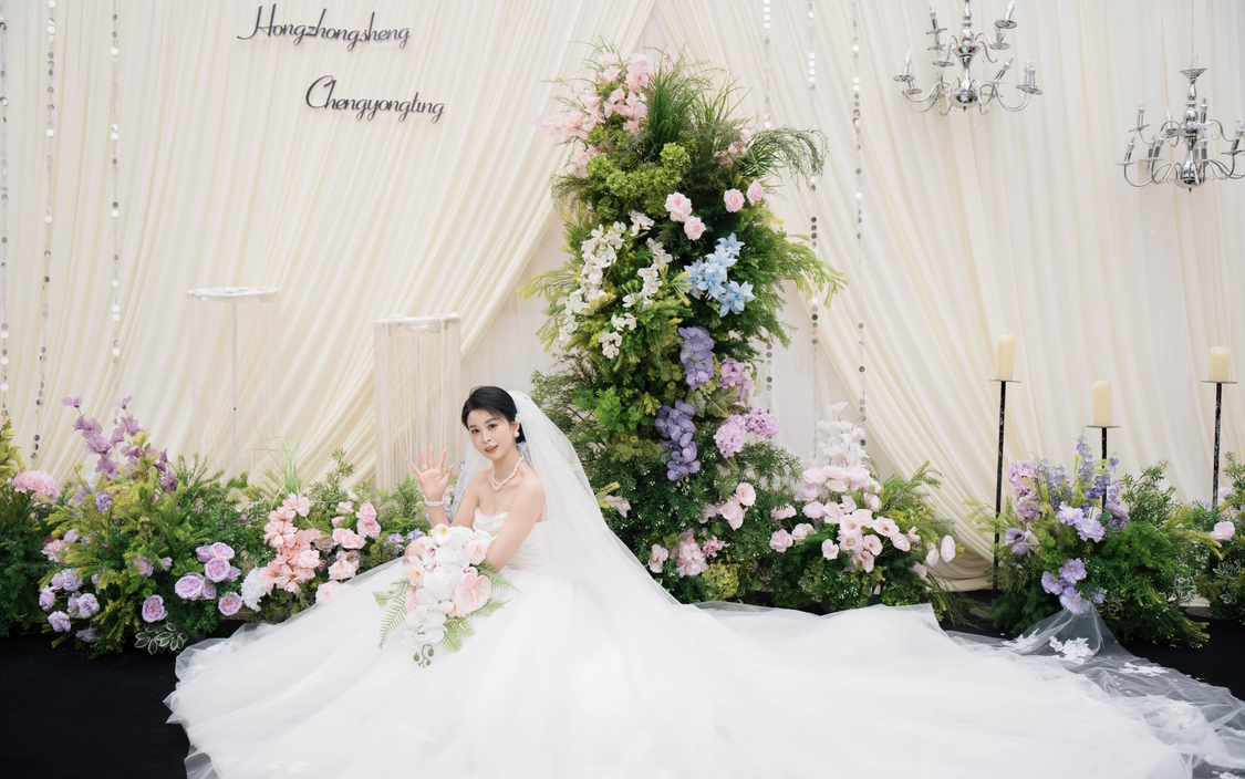 景德鎮(zhèn)幸福嫁日婚慶—農(nóng)村自家戶外韓式布藝婚禮