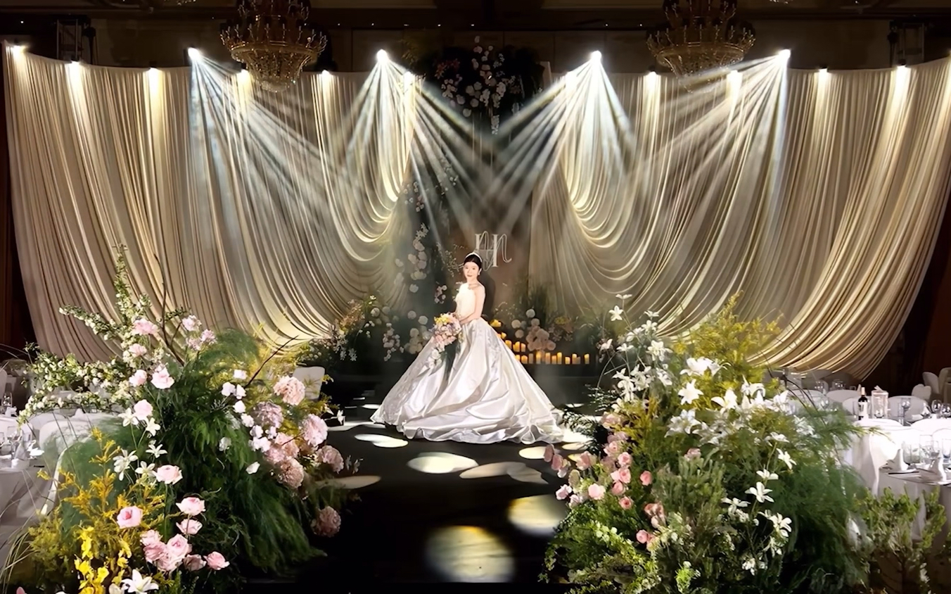 香槟风婚礼｜备婚姐妹直接抄作业