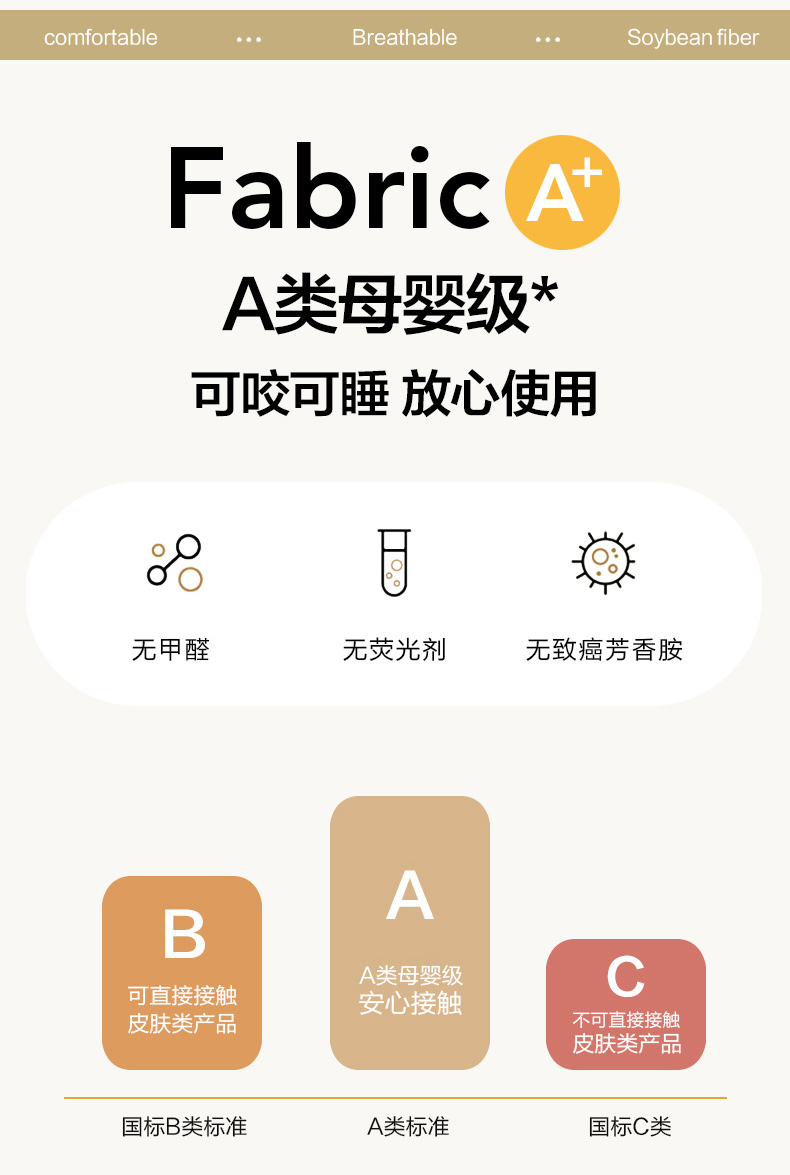 2025新款母婴级A类无印风超柔宝宝纱大豆夏凉被