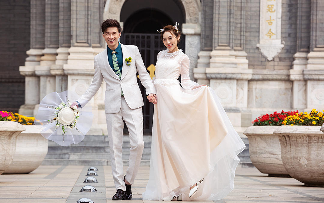 『爆款系列』街拍风+送婚纱对戒