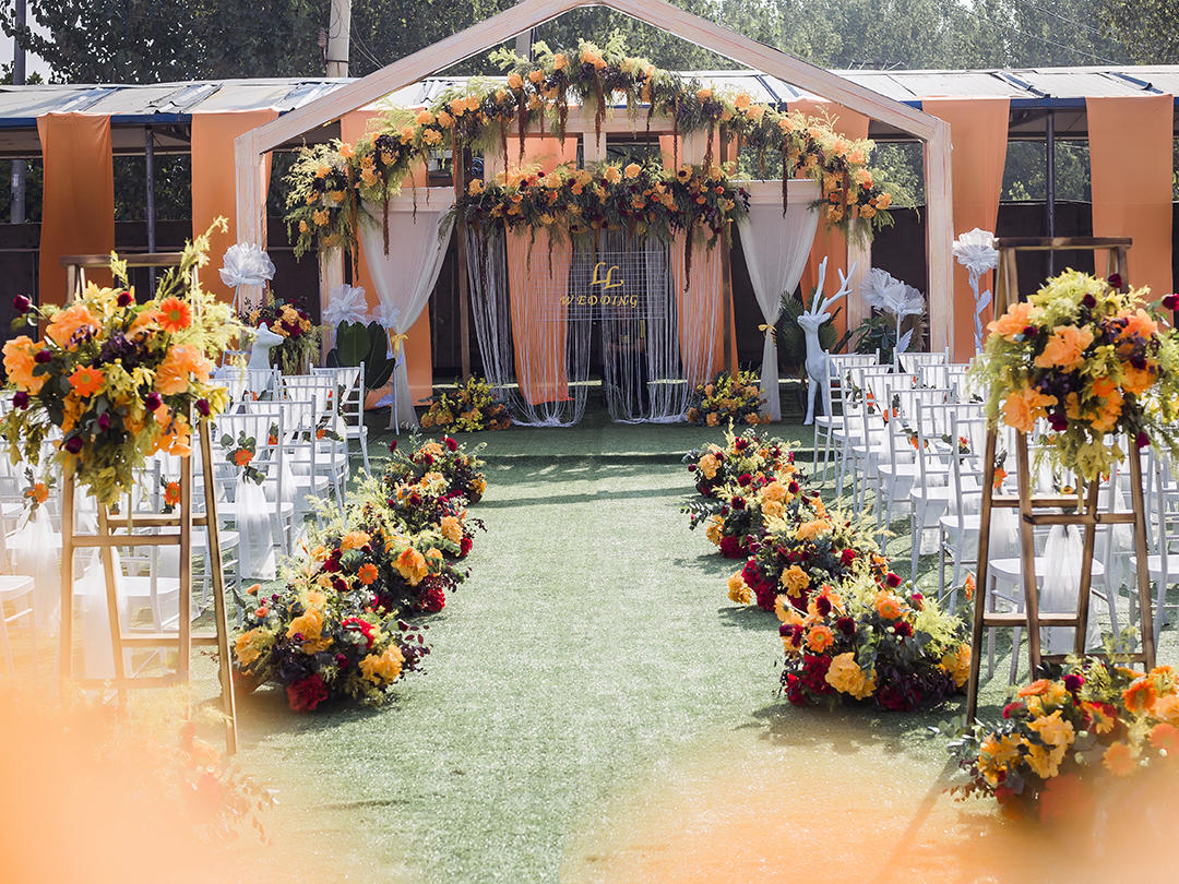 今生有约超性价比的庭院婚礼场布套餐