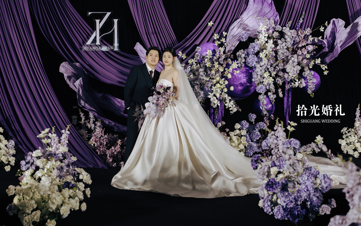 💜衢州紫色定制婚礼｜沉浸式邂逅紫色浪漫
