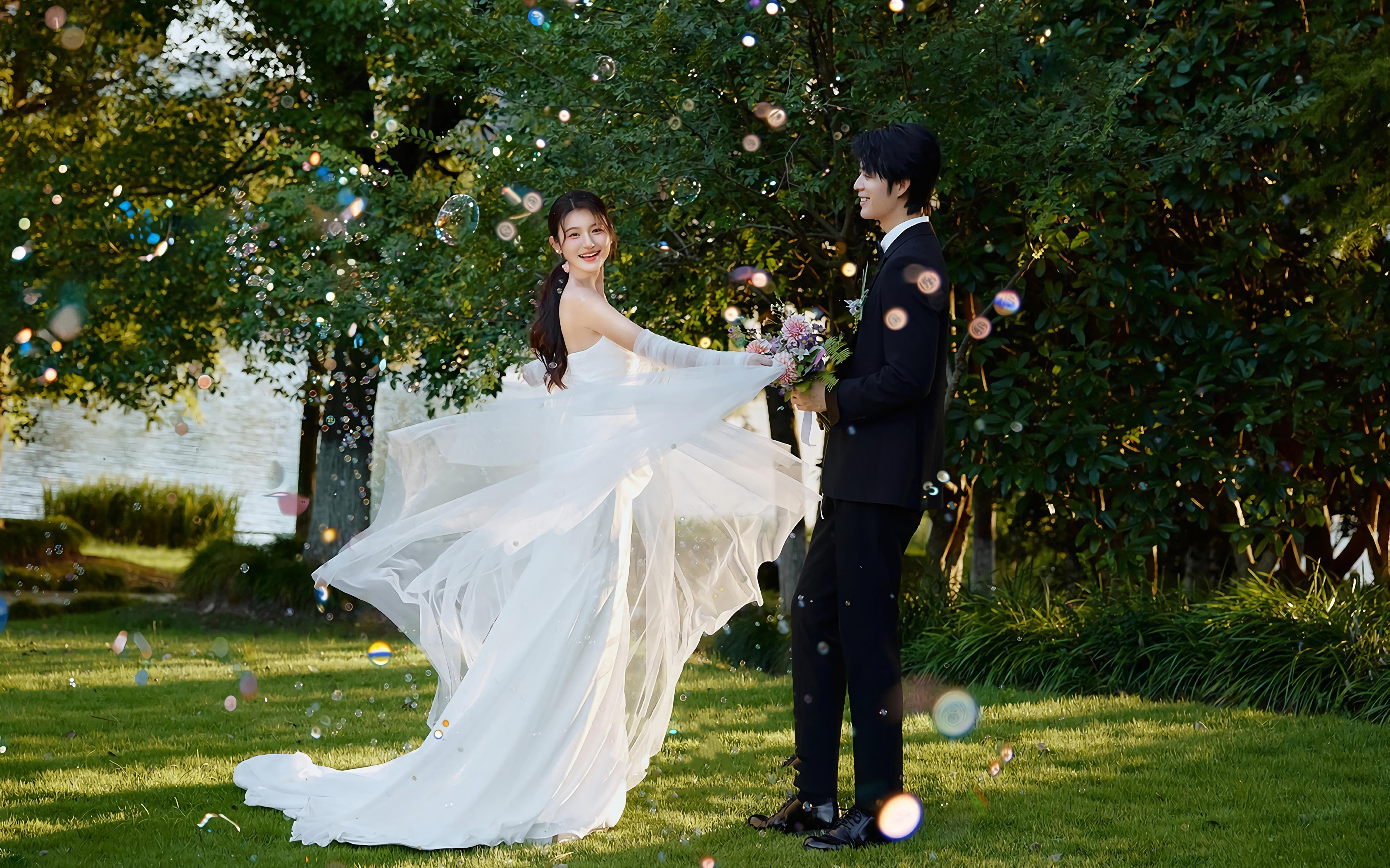 【梵希視覺】森系草坪婚紗照這樣拍！氛圍感簡直拉滿