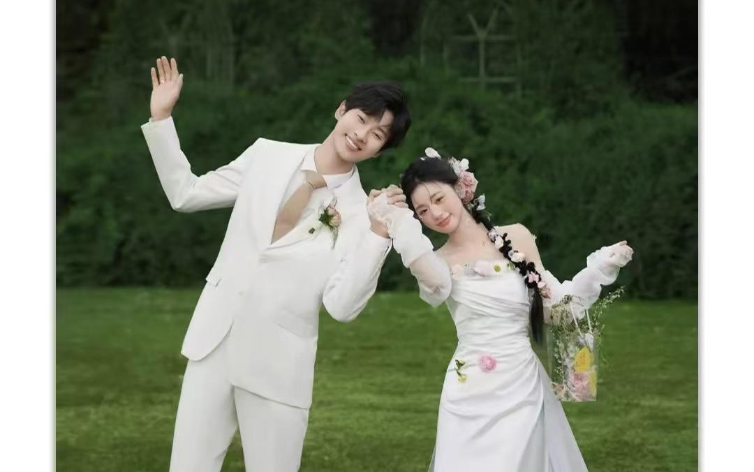 【优格】永远明媚~婚纱照鲜花造型