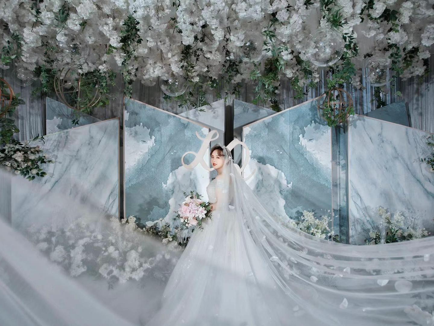 【十里桃花】莫兰迪白绿系