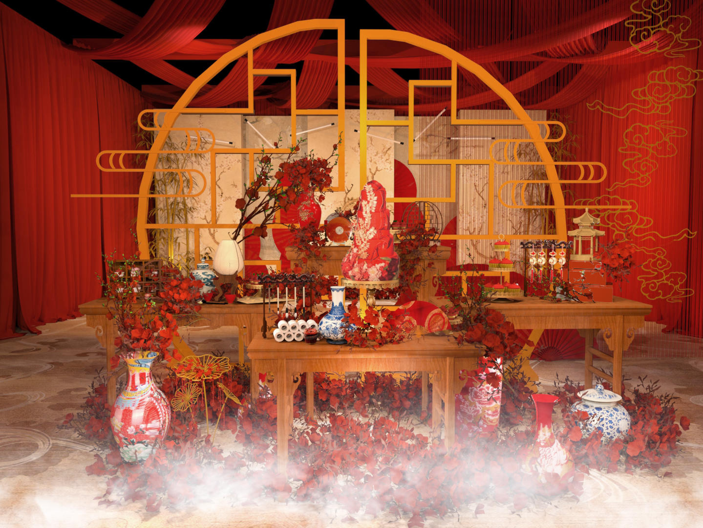 茹馨阁新中式婚礼--红鸾